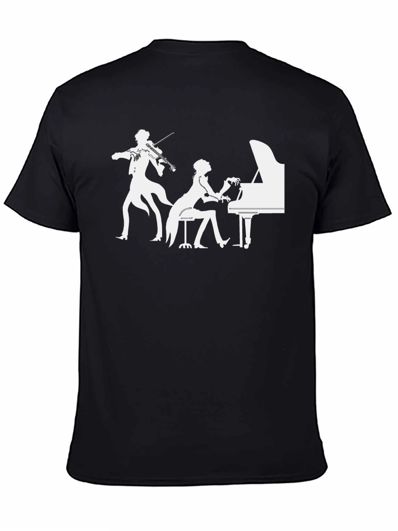 Musical Duo Black T-Shirt