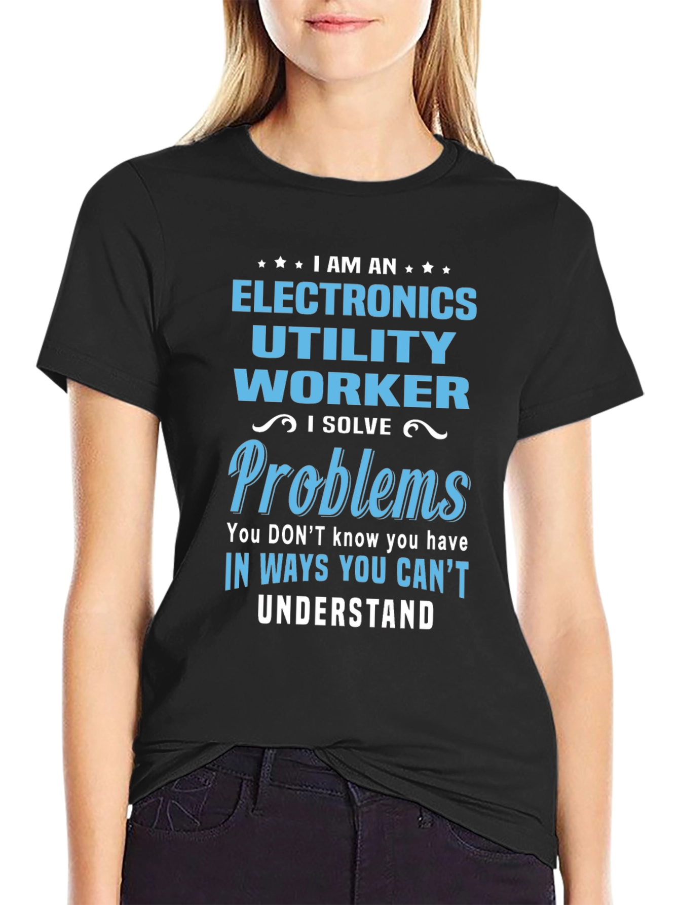Electronics Utility Worker T-Shirt - Problem Solver