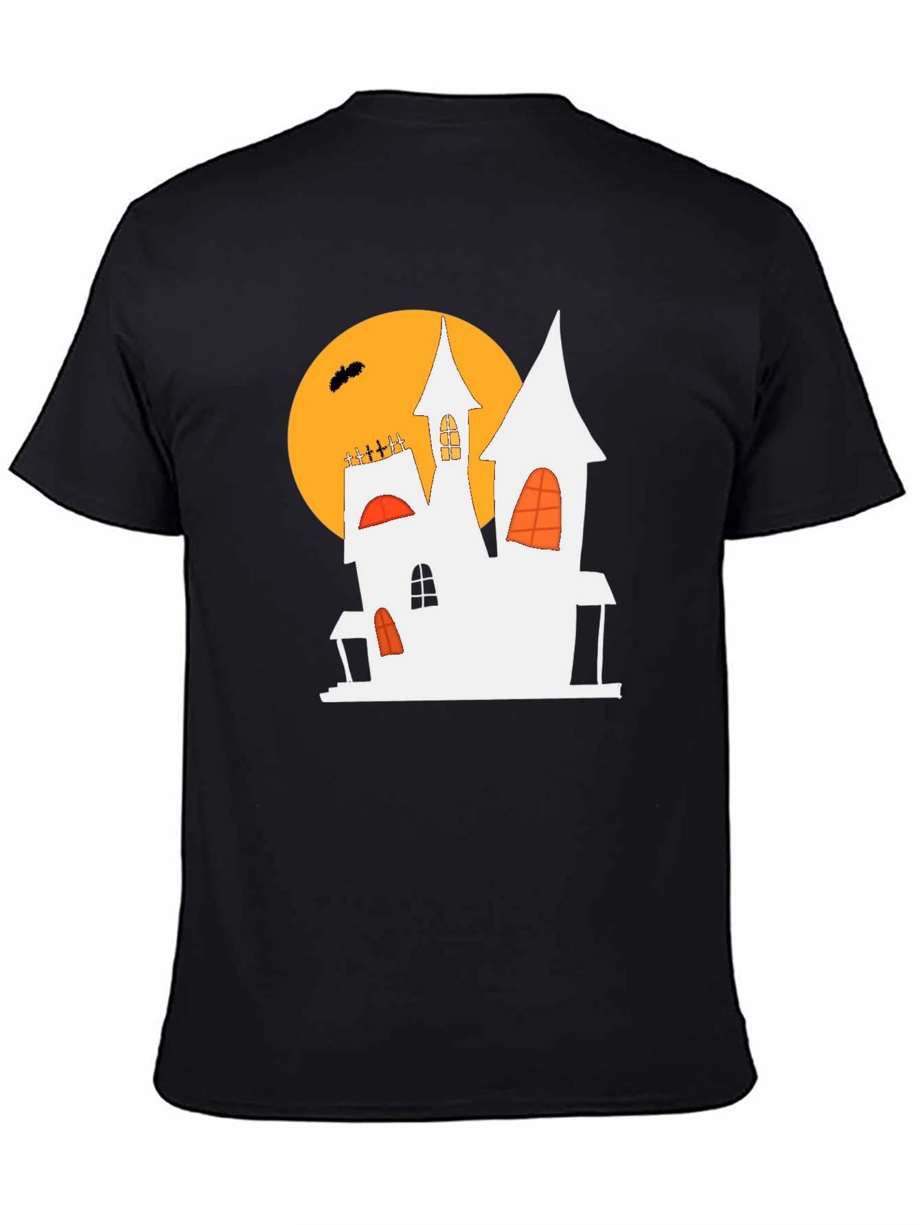 Halloween Haunted House T-Shirt - Spooky Season Tee