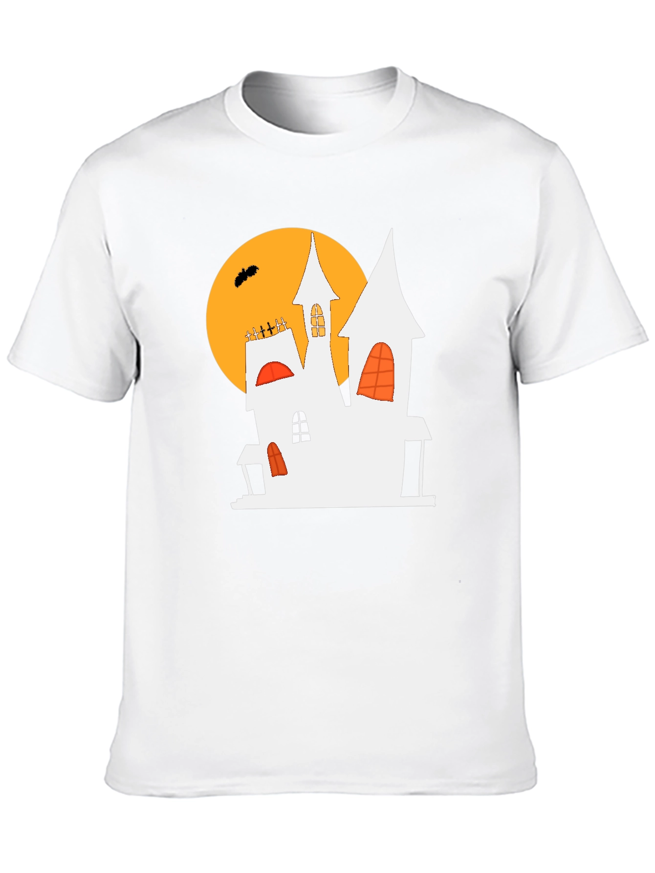Halloween Haunted House T-Shirt - Spooky Season Tee
