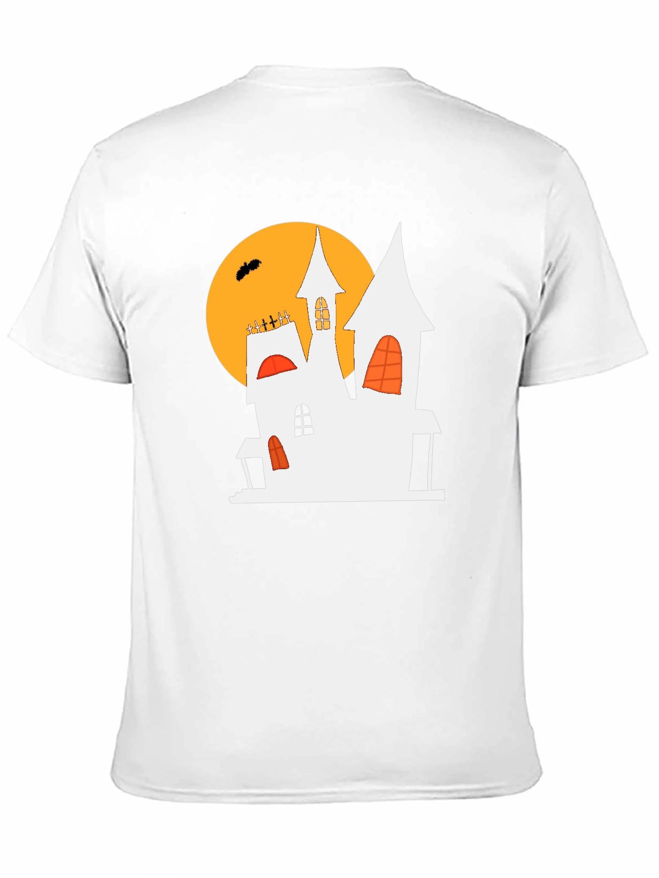 Halloween Haunted House T-Shirt - Spooky Season Tee