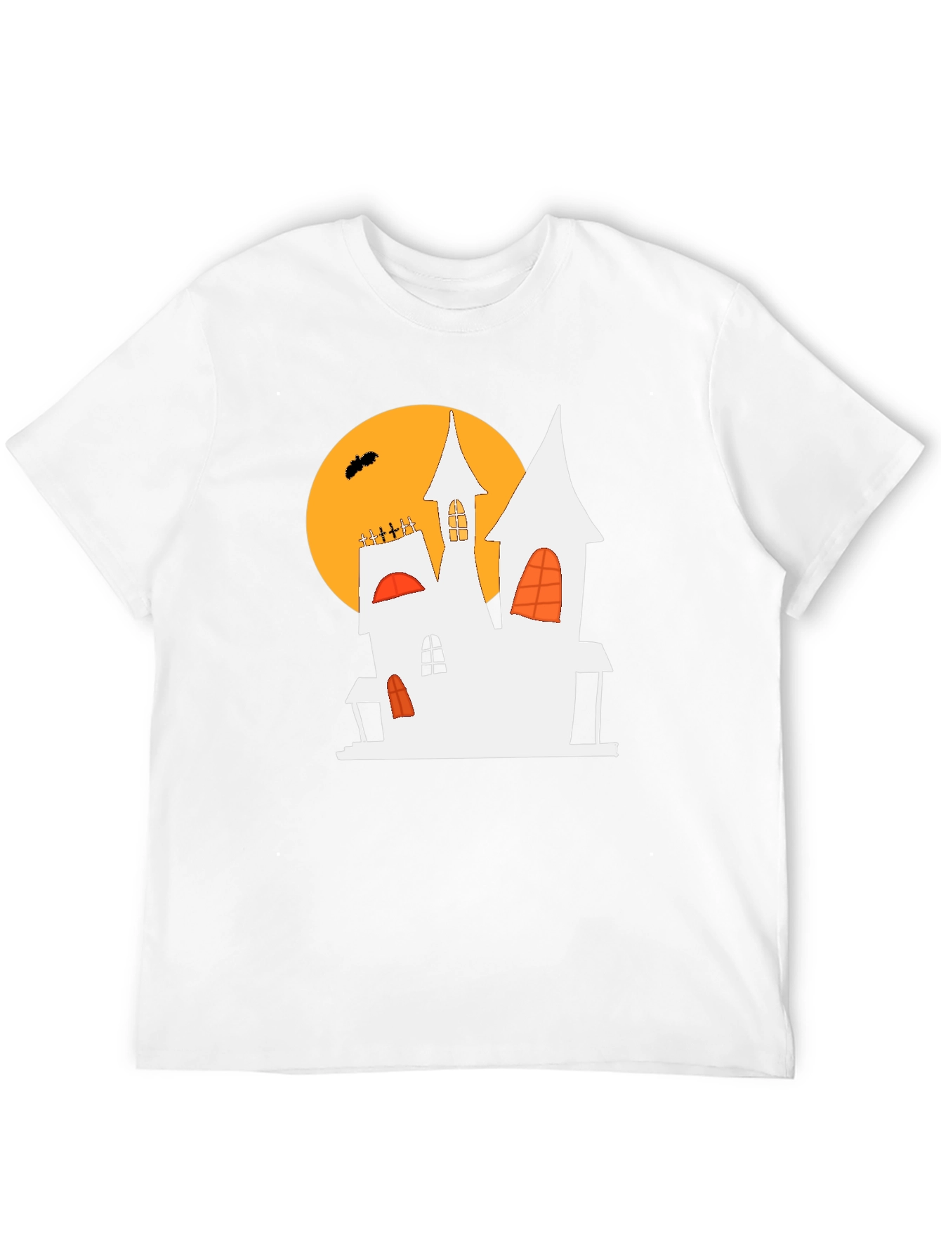Halloween Haunted House T-Shirt - Spooky Season Tee