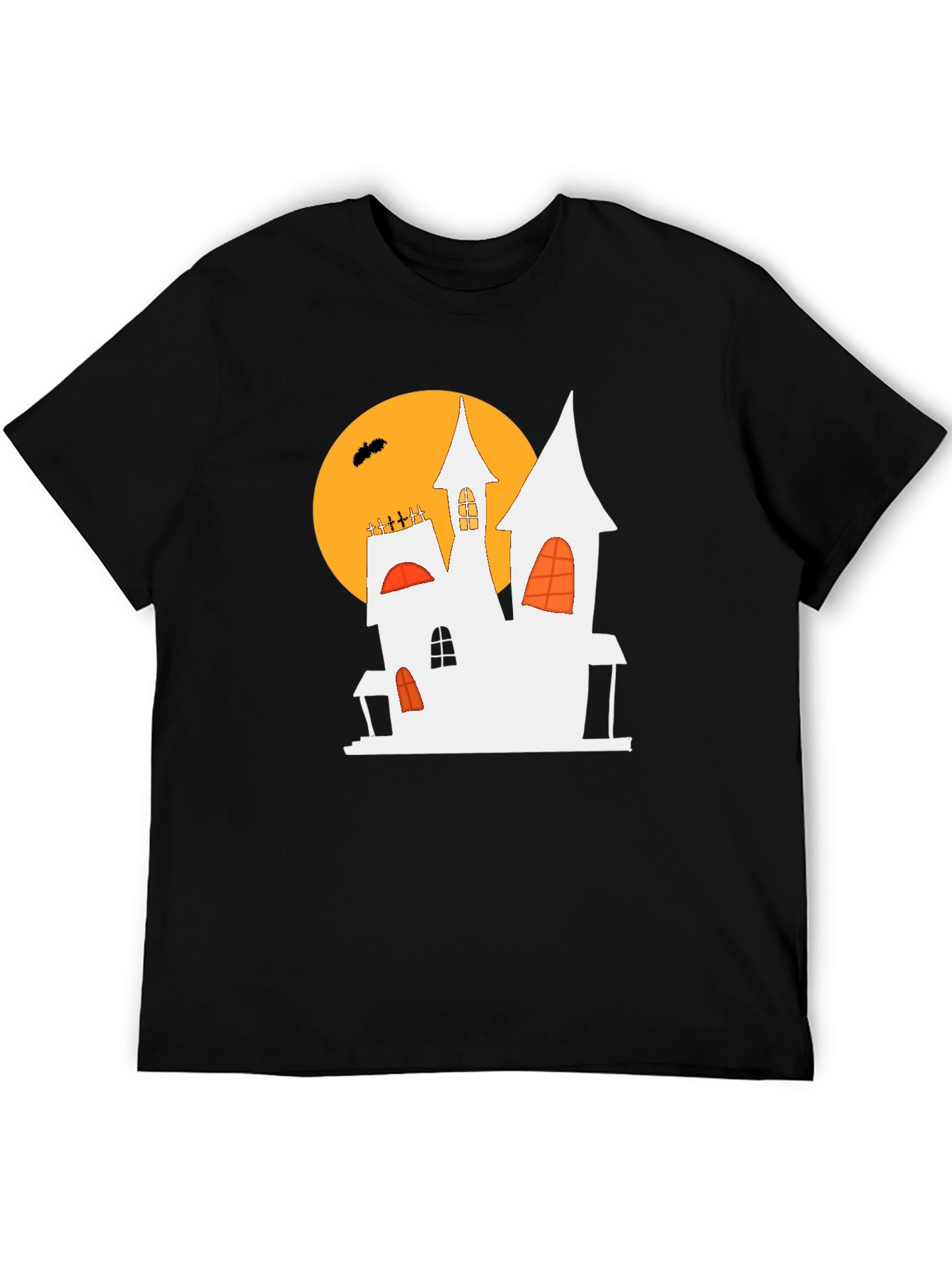 Halloween Haunted House T-Shirt - Spooky Season Tee