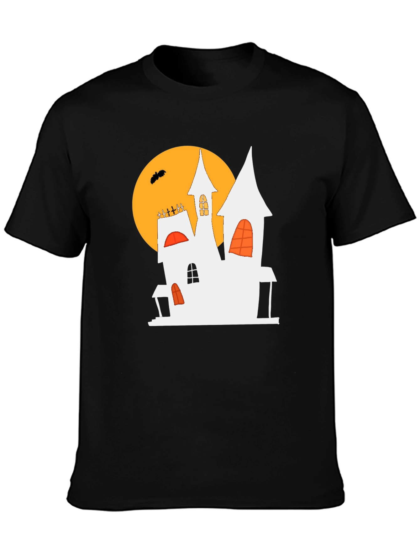 Halloween Haunted House T-Shirt - Spooky Season Tee