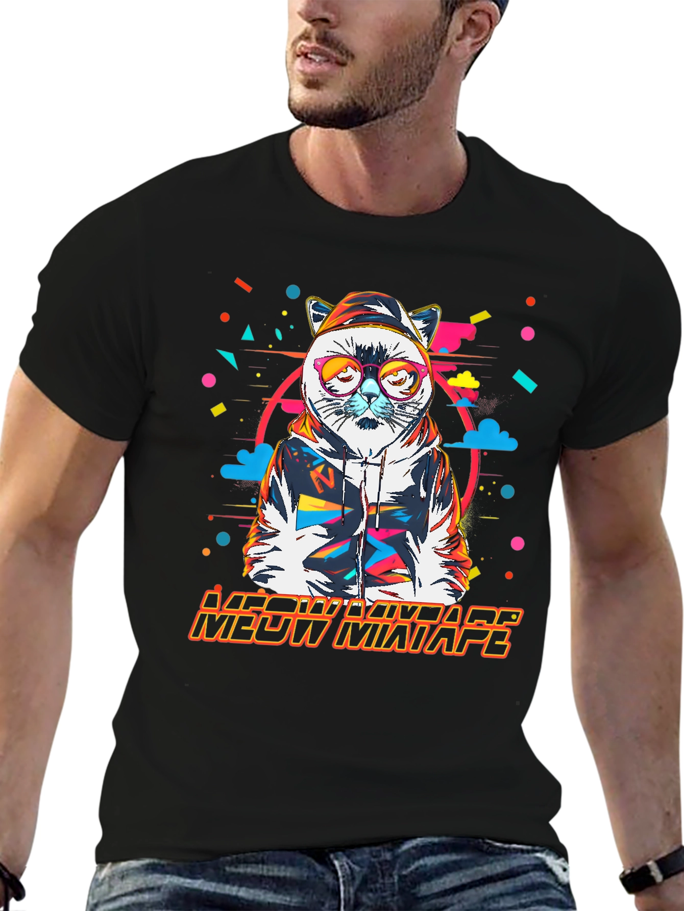 Meow Mixtape Graphic Tee