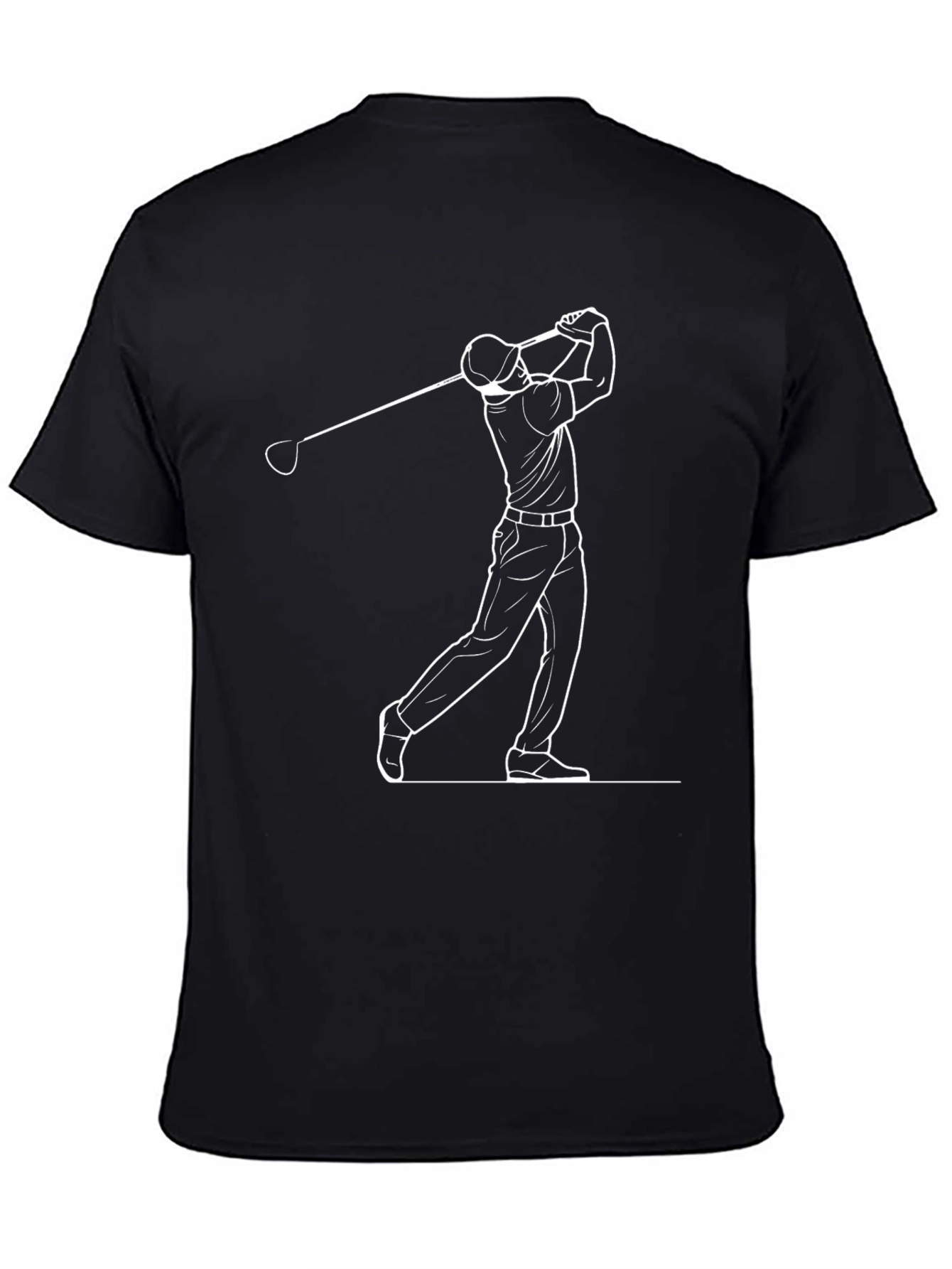 Golfer Graphic Tee - Swing in Style!