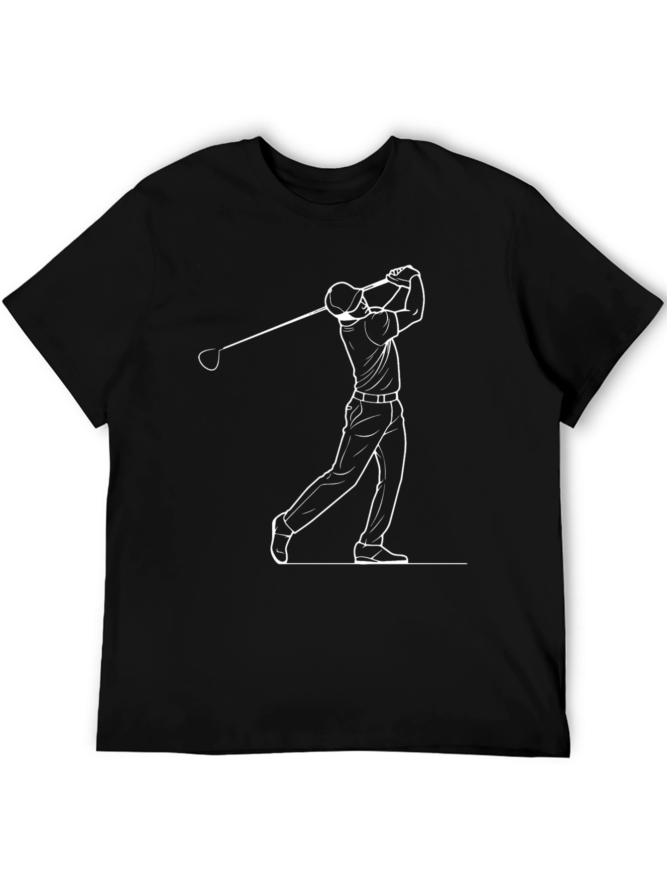 Golfer Graphic Tee - Swing in Style!