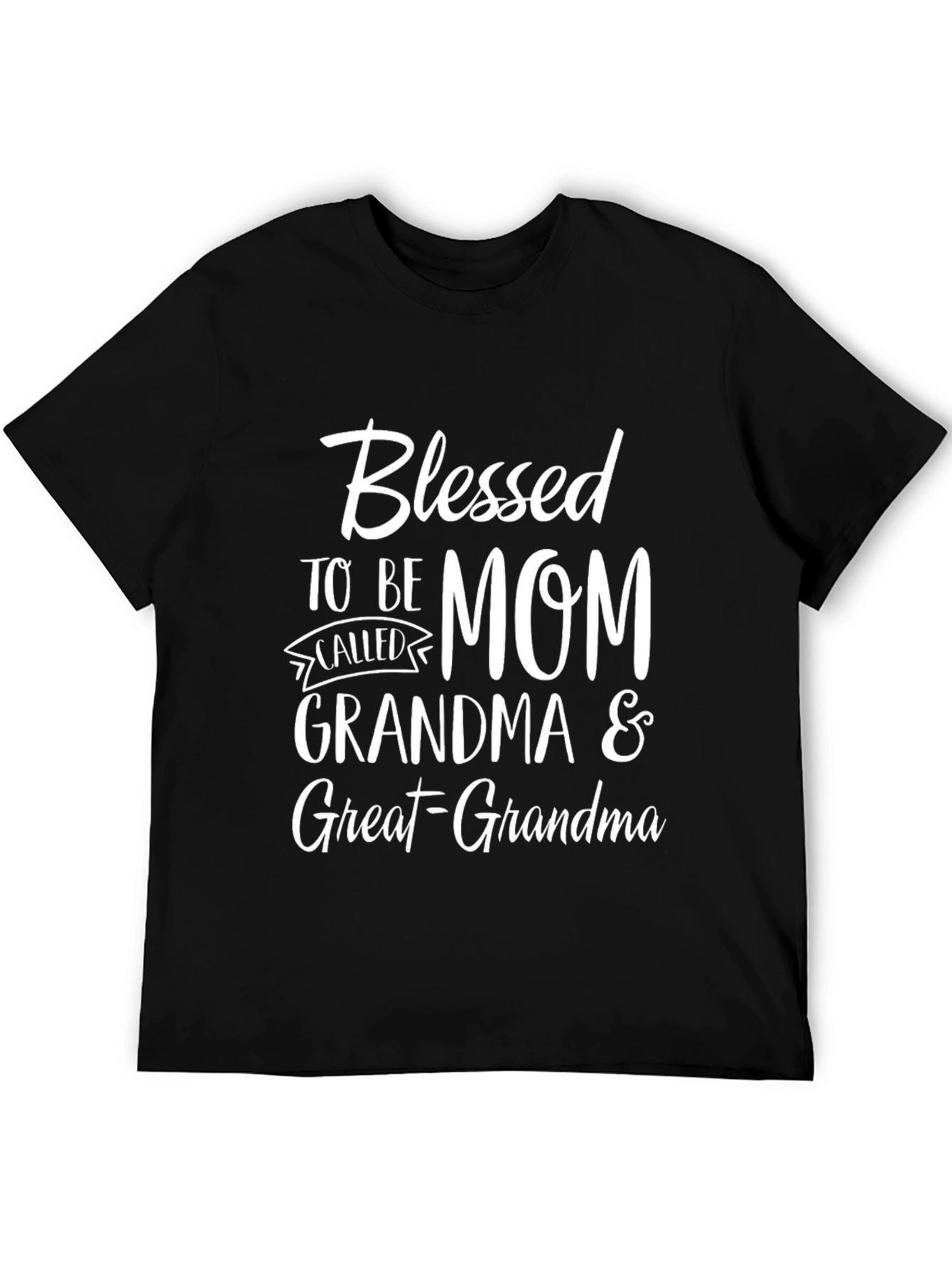 Blessed Mom Grandma Great-Grandma T-Shirt