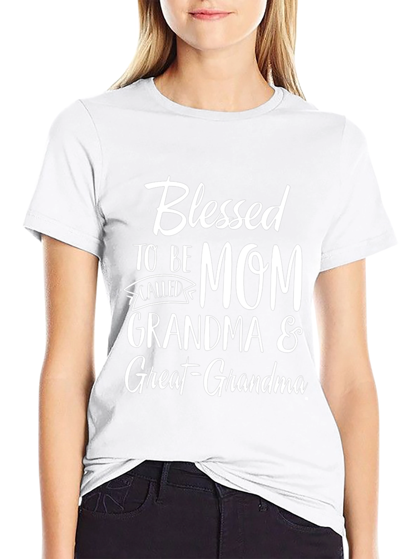 Blessed Mom Grandma Great-Grandma T-Shirt