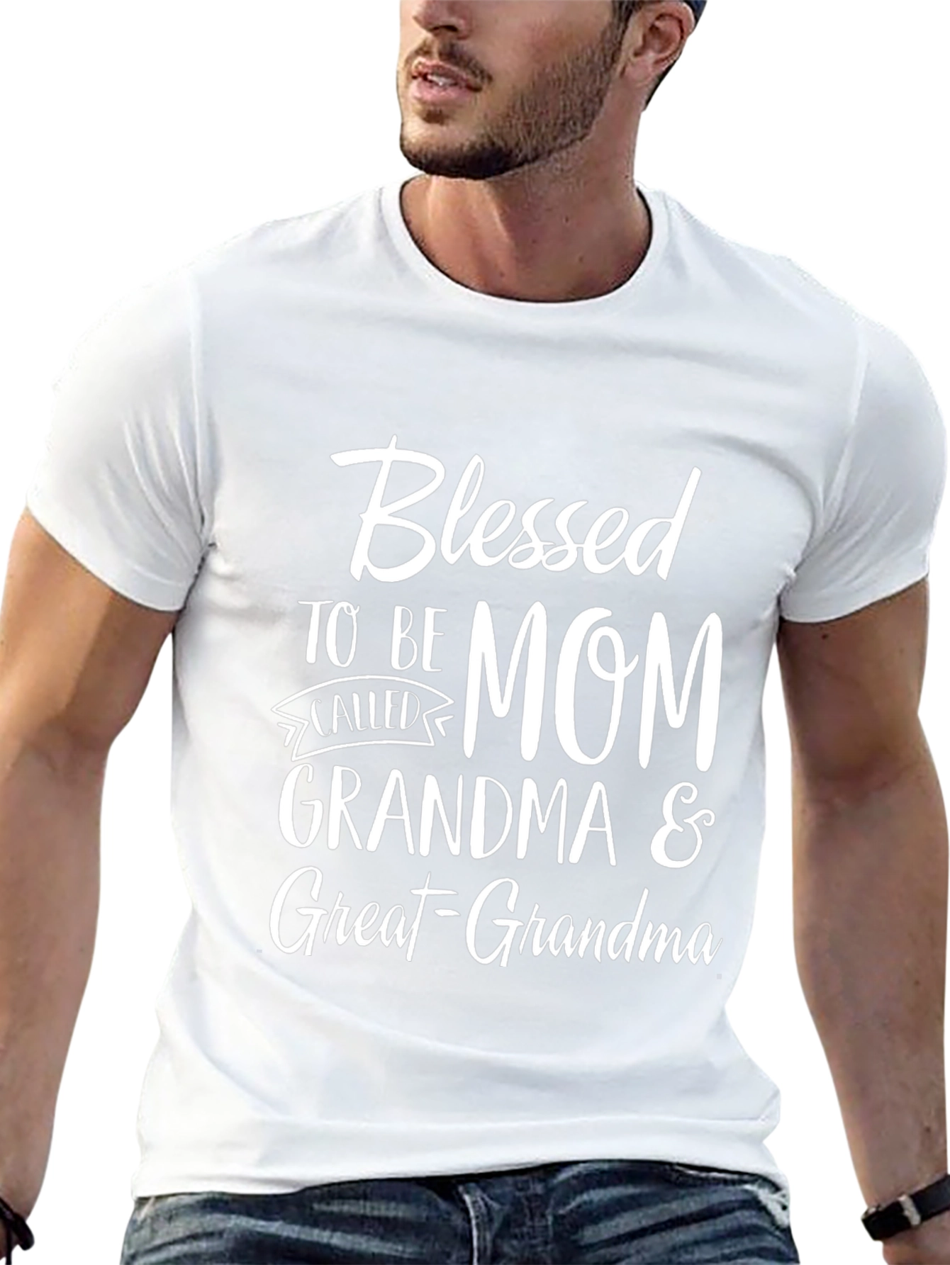 Blessed Mom Grandma Great-Grandma T-Shirt