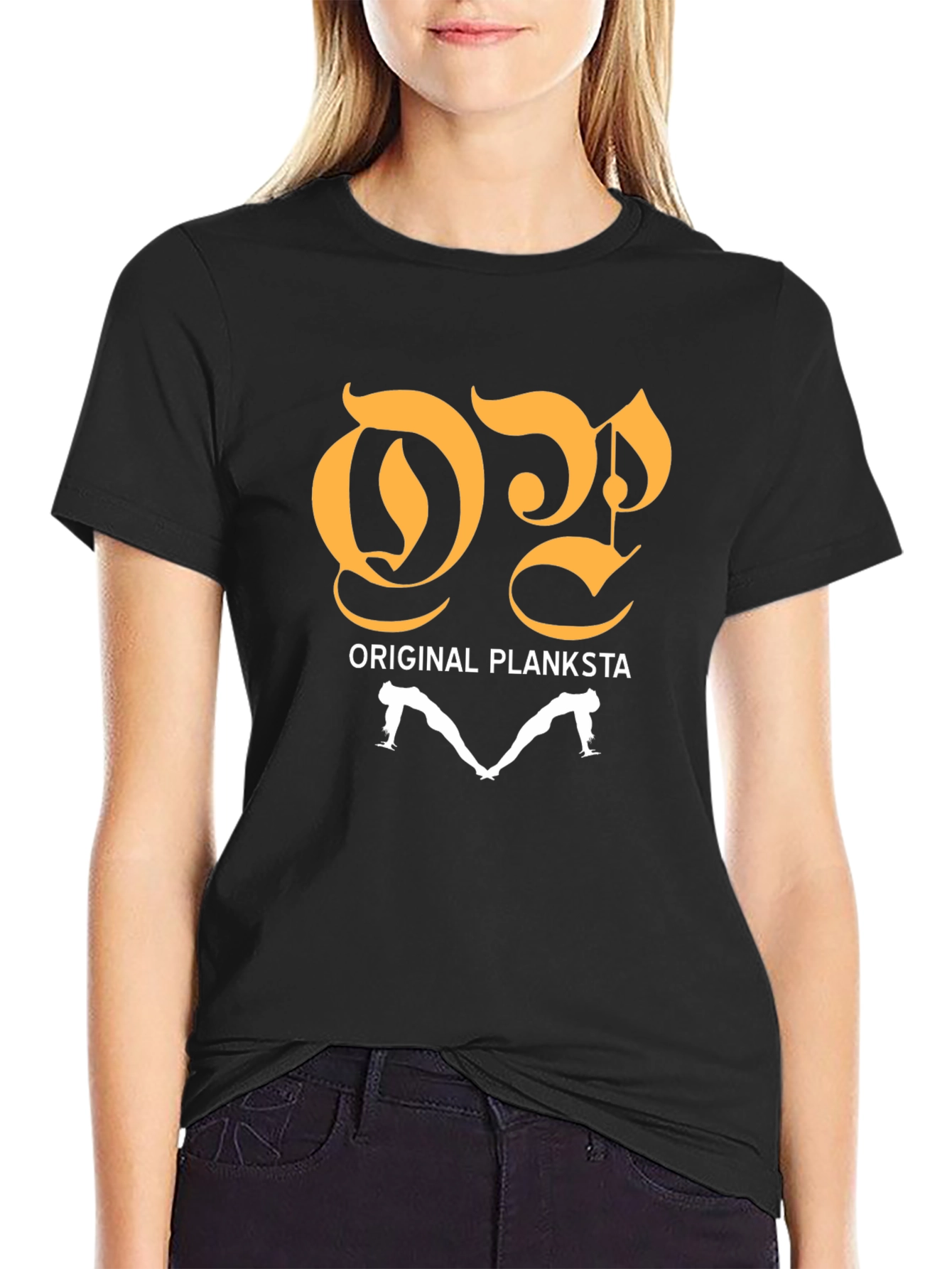 Original Planksta Graphic T-Shirt - Black Cotton Tee