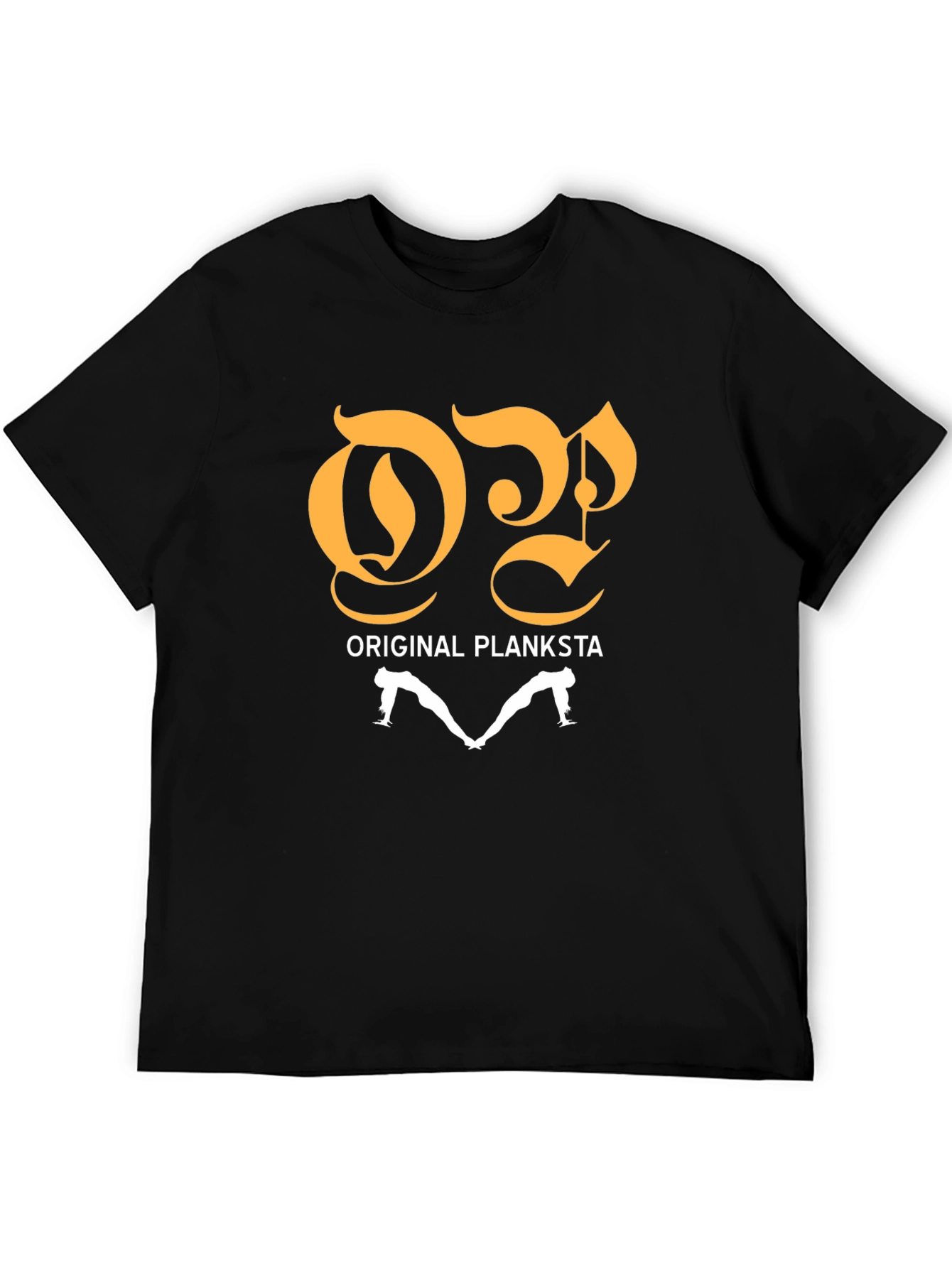 Original Planksta Graphic T-Shirt - Black Cotton Tee