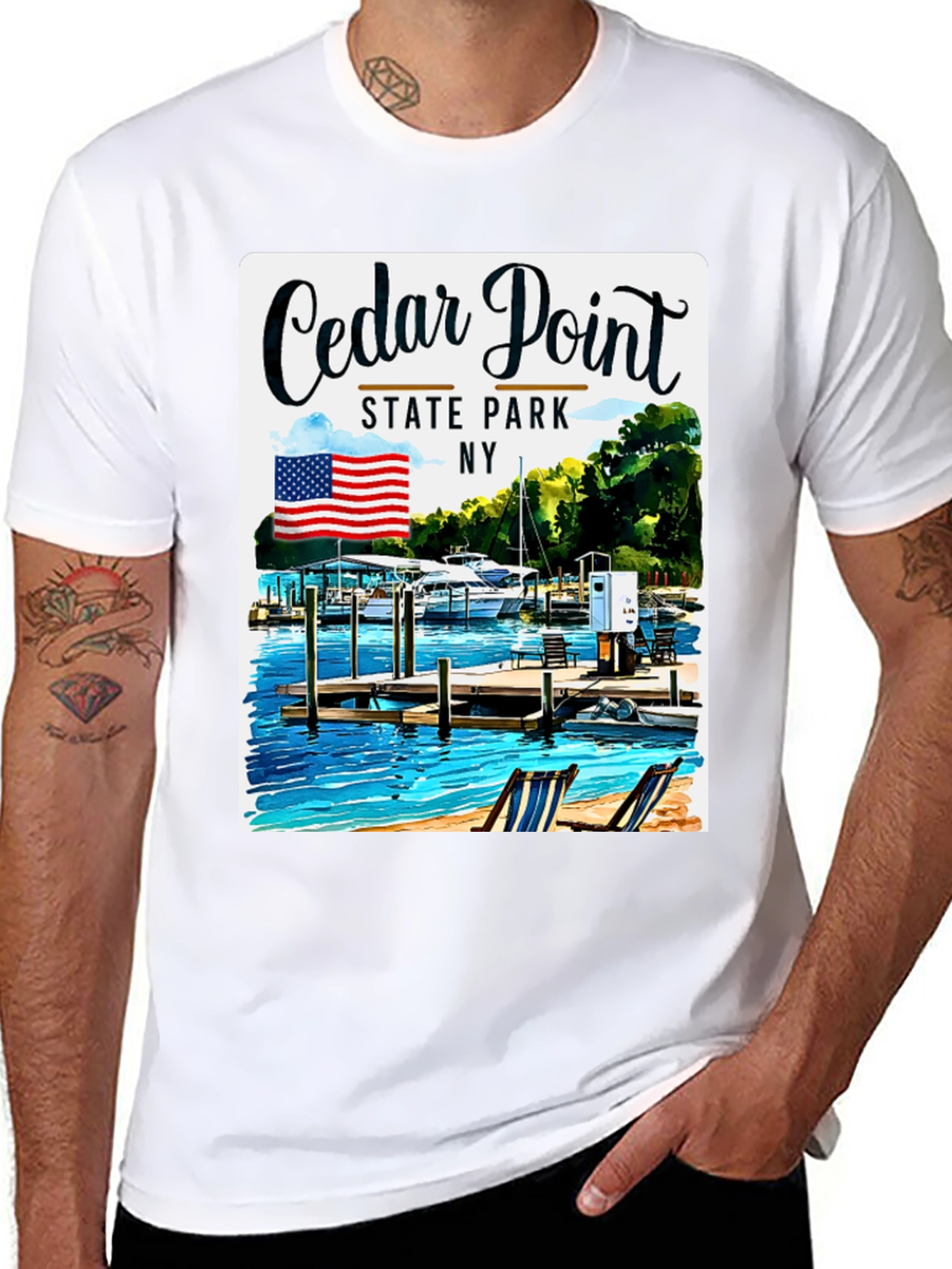 Cedar Point State Park NY T-Shirt
