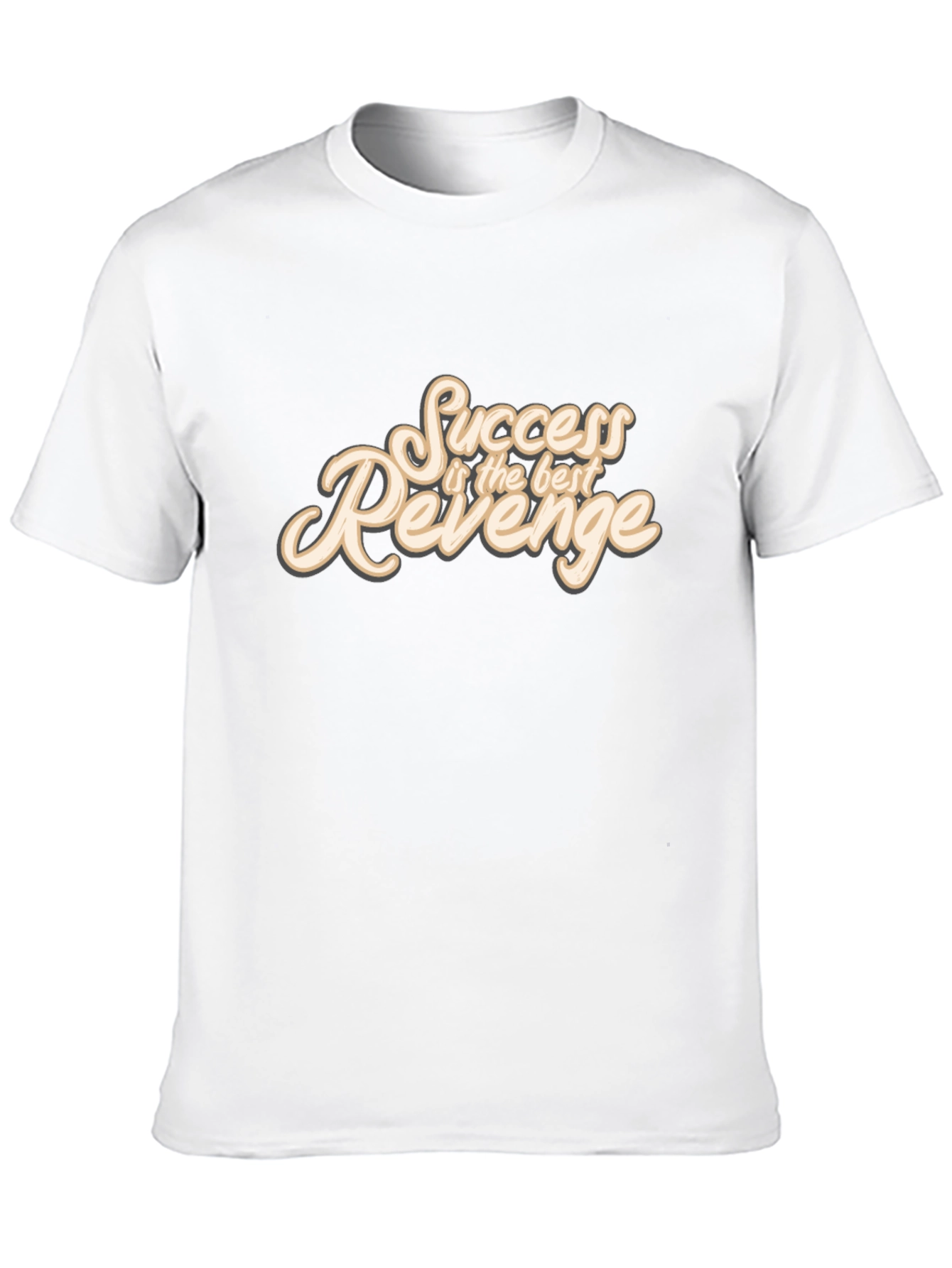 Success is Best Revenge Black T-Shirt