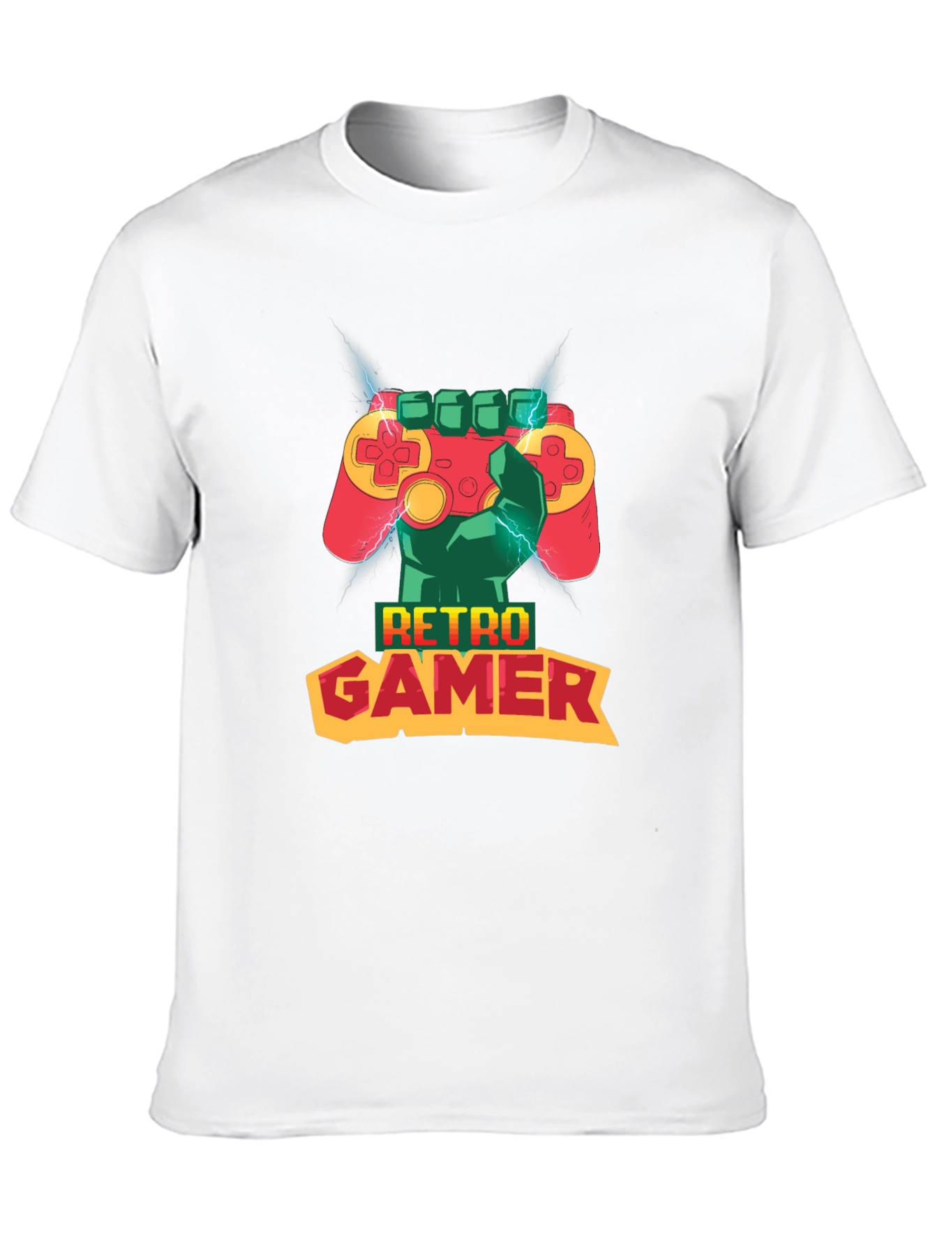 Retro Gamer T-Shirt - Classic Console Design