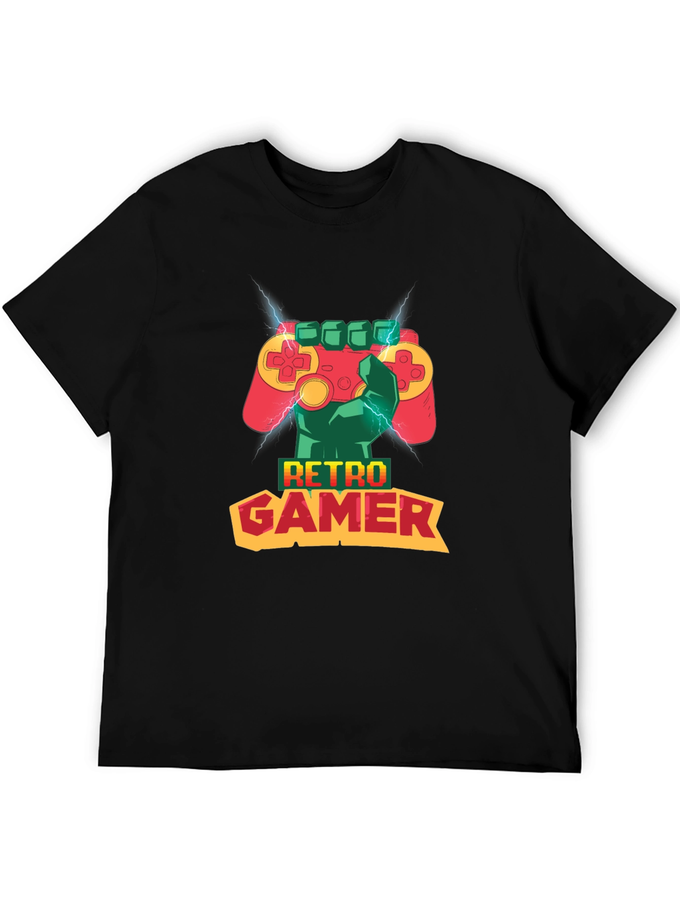 Retro Gamer T-Shirt - Classic Console Design