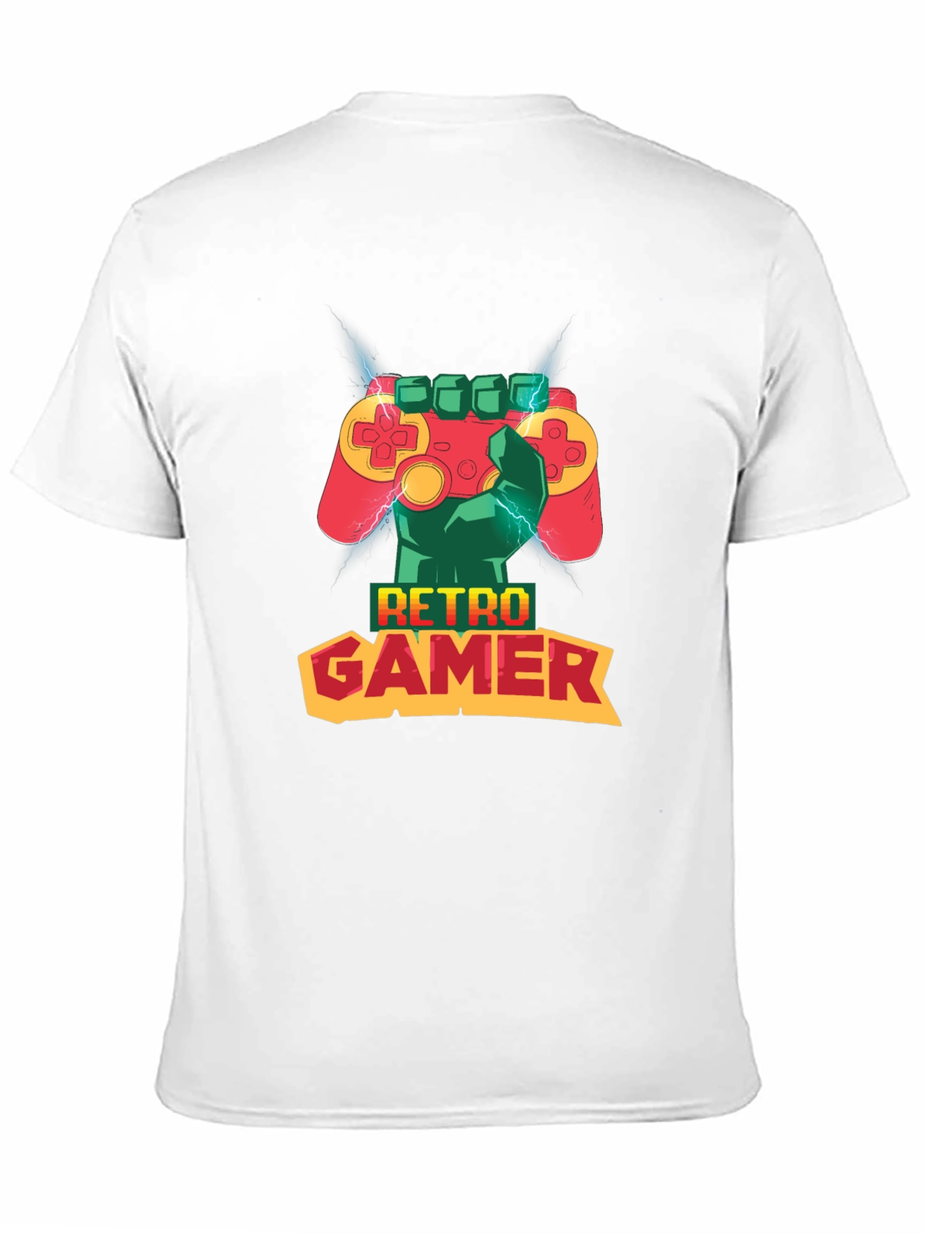 Retro Gamer T-Shirt - Classic Console Design