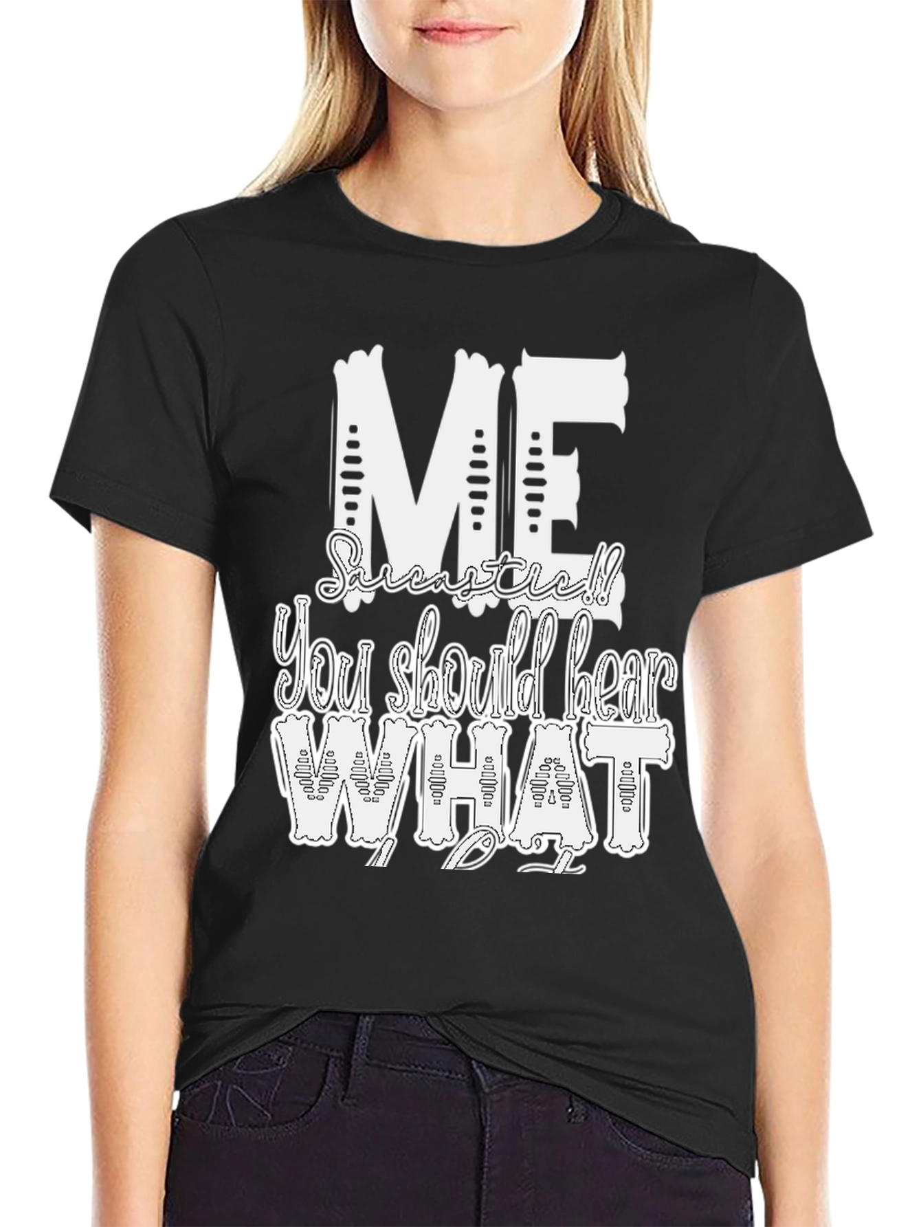 Sarcastic ME Graphic T-Shirt