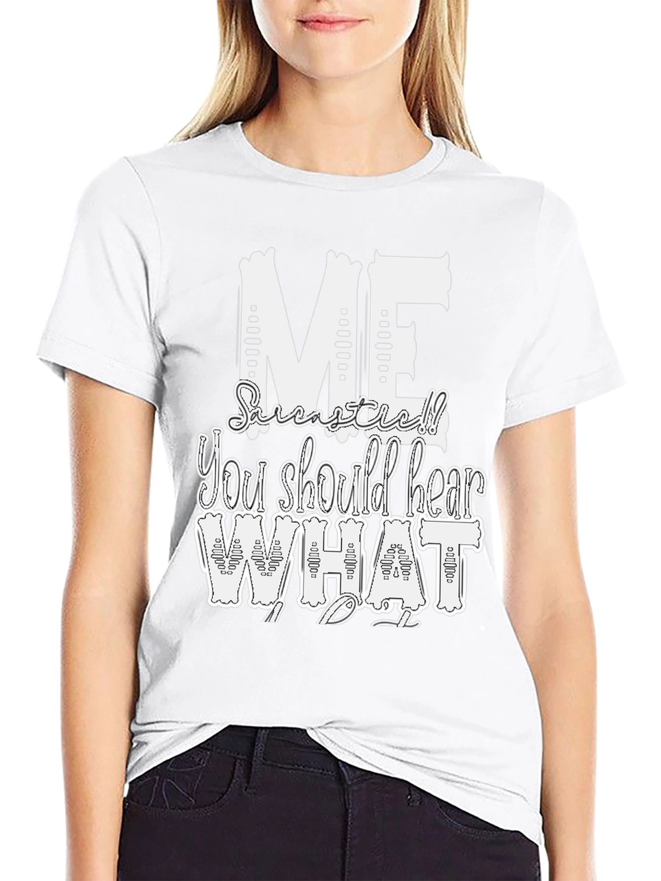 Sarcastic ME Graphic T-Shirt