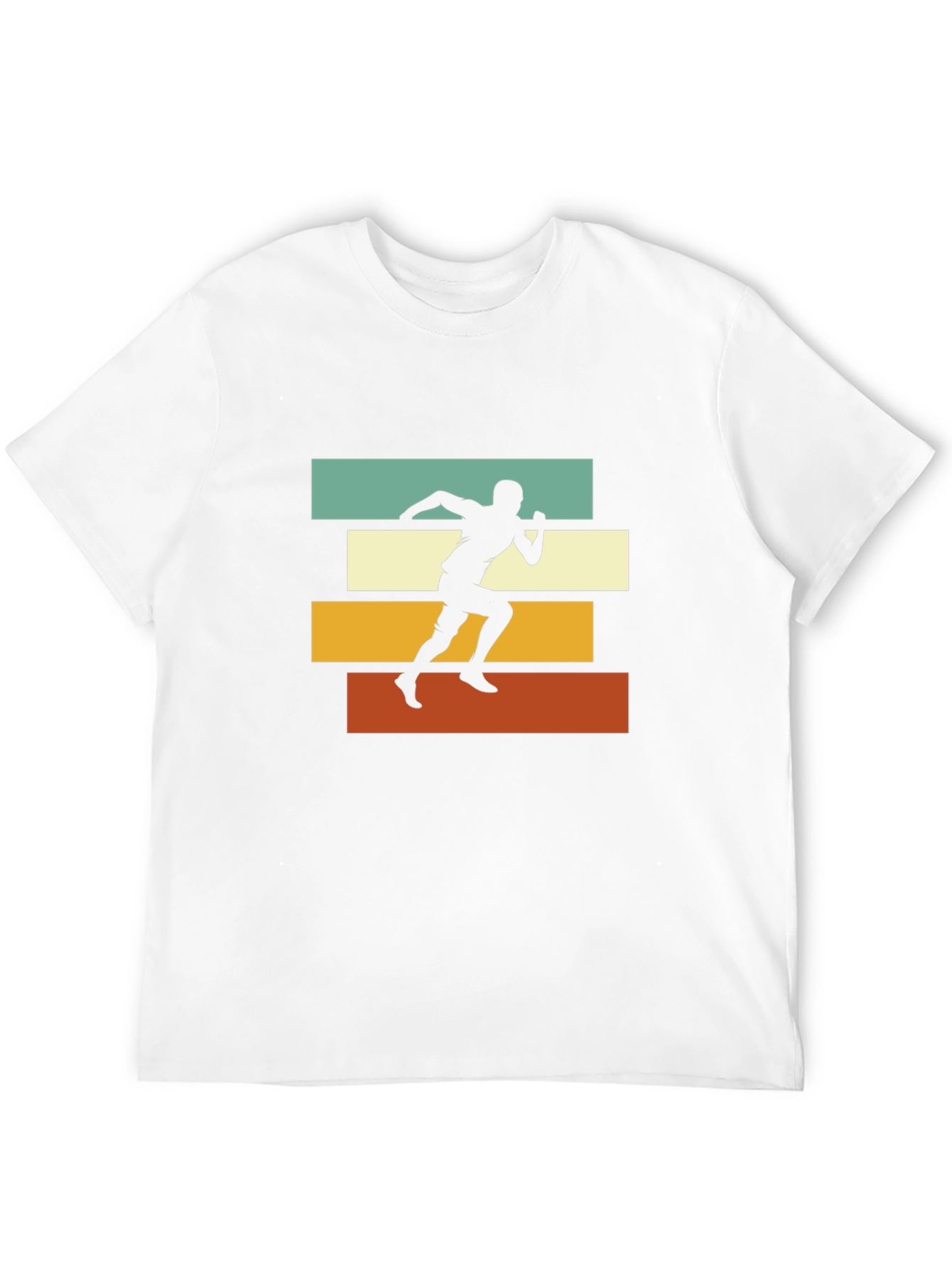 Retro Runner Graphic Tee - Black