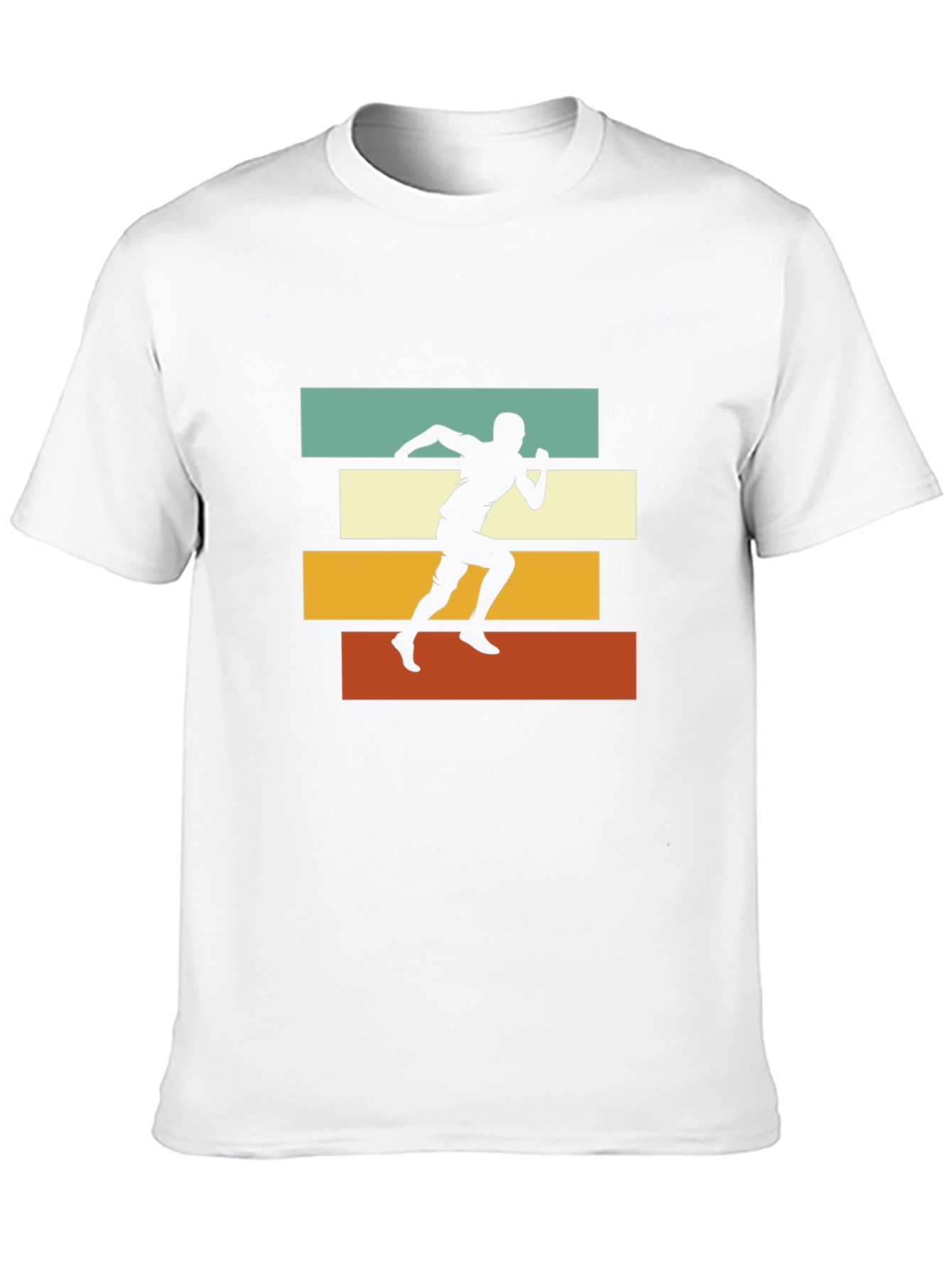Retro Runner Graphic Tee - Black
