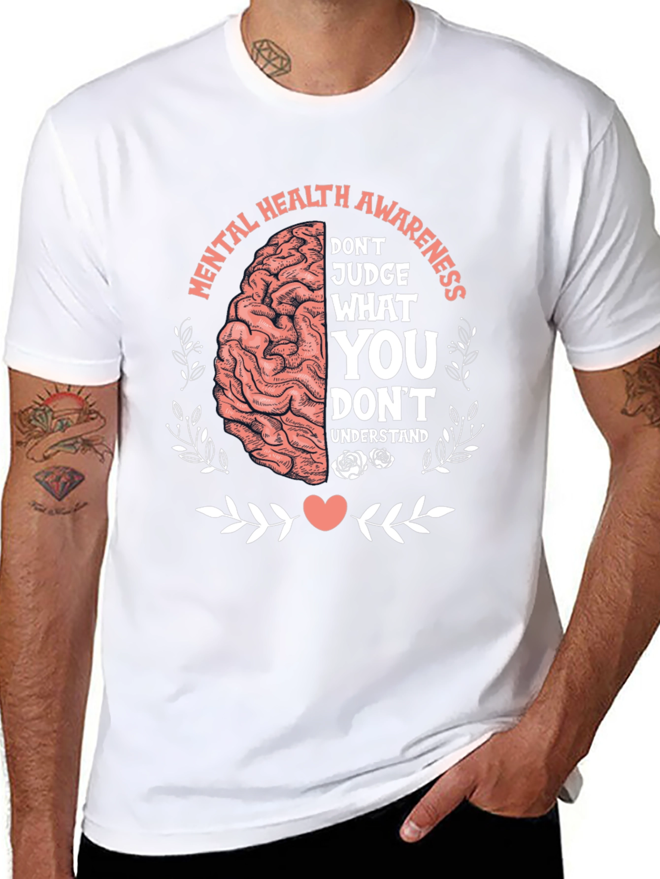 Mental Health Awareness T-Shirt - Judge What You Understand