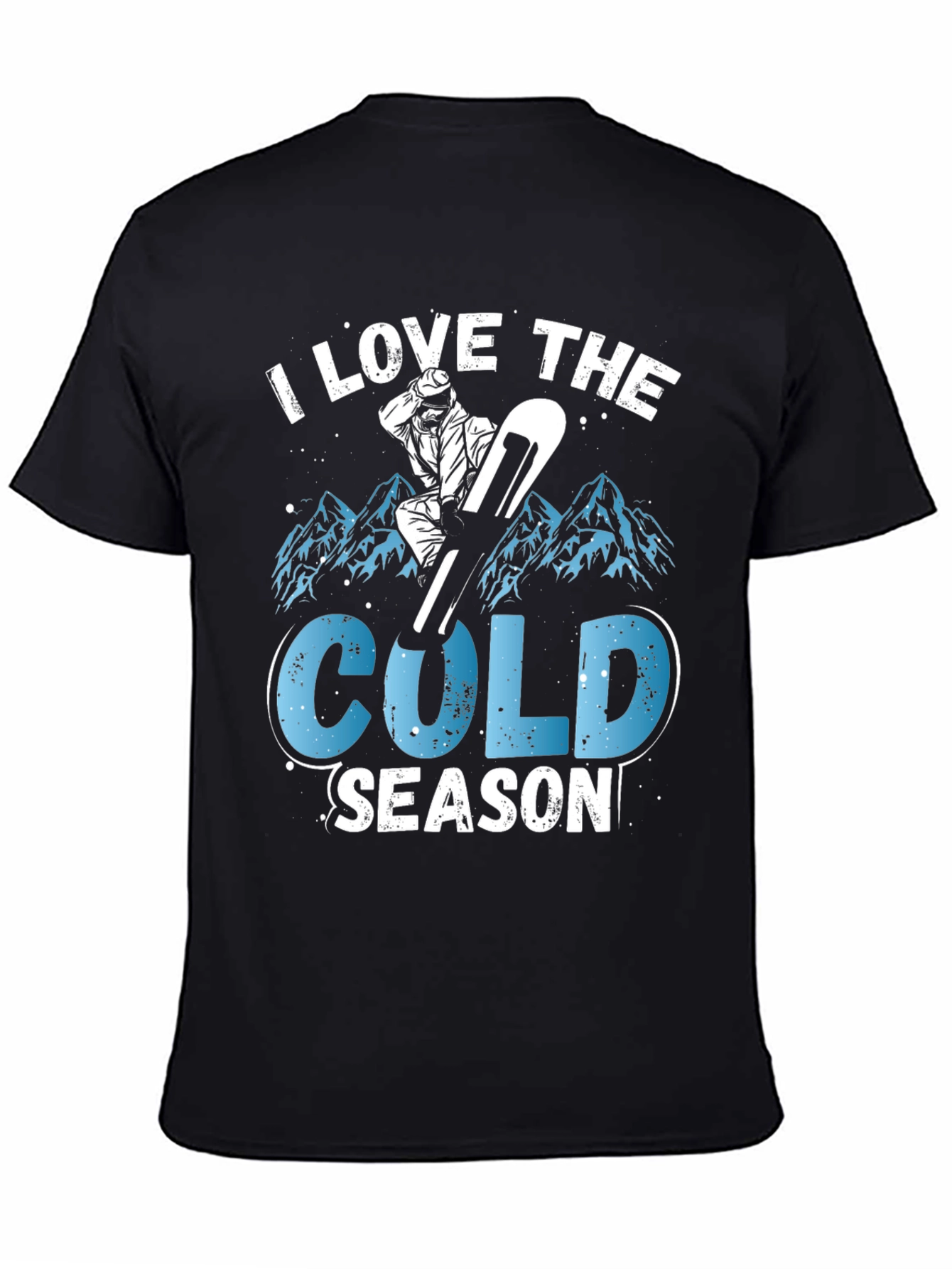 I Love The Cold Season Graphic Tee