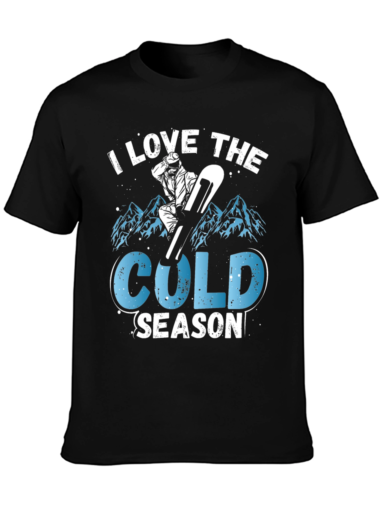 I Love The Cold Season Graphic Tee