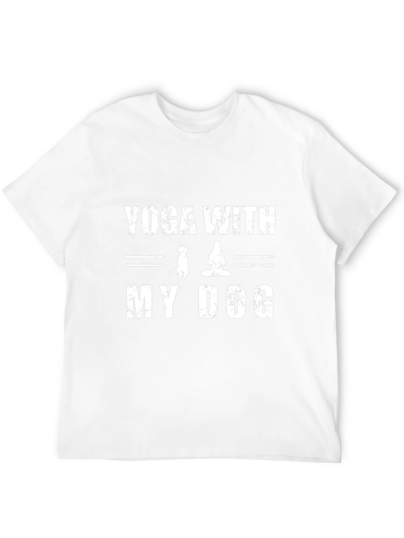 Yoga with My Dog Graphic Tee