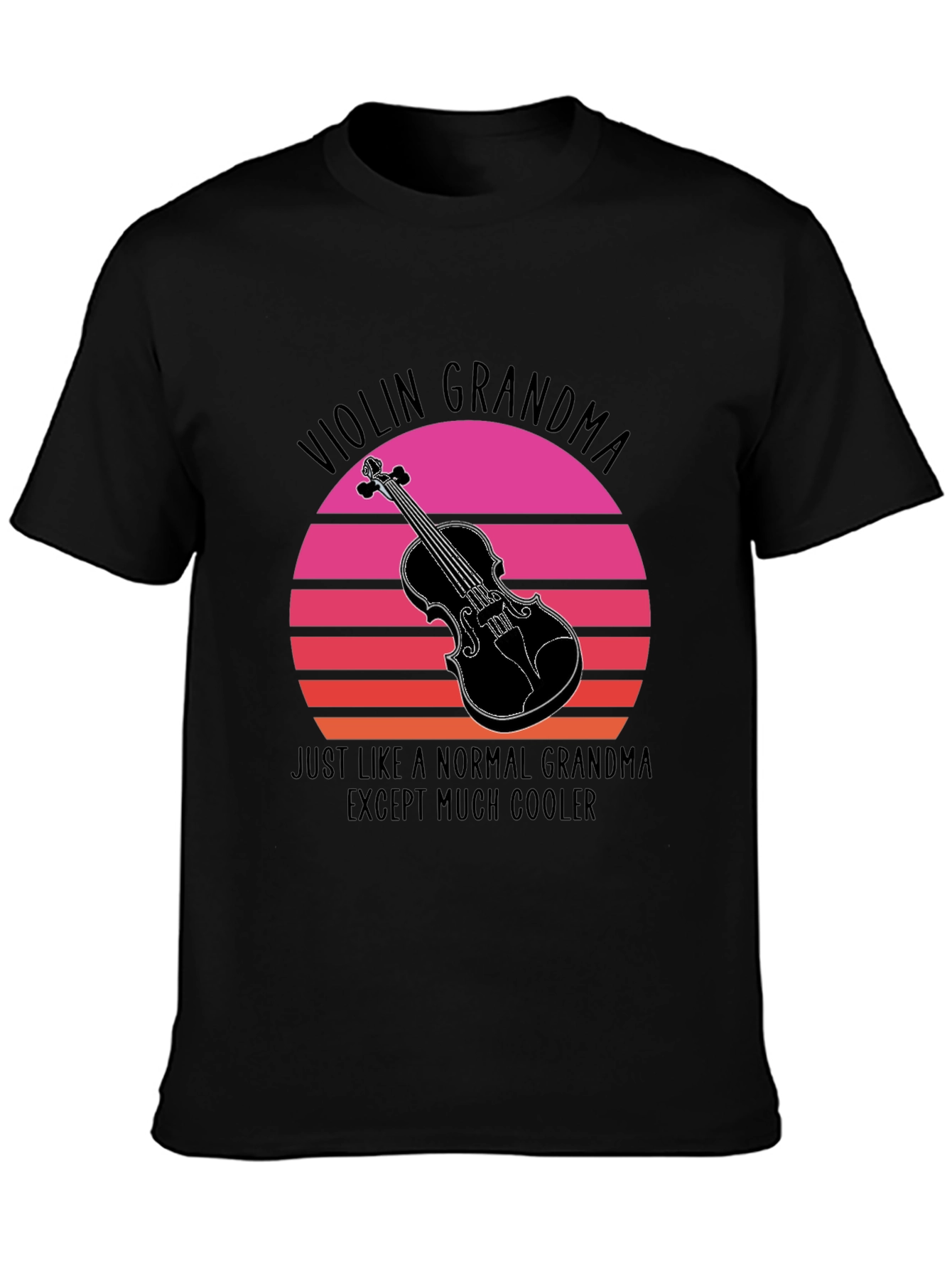 Violin Grandma T-Shirt - Cool Musician Tee