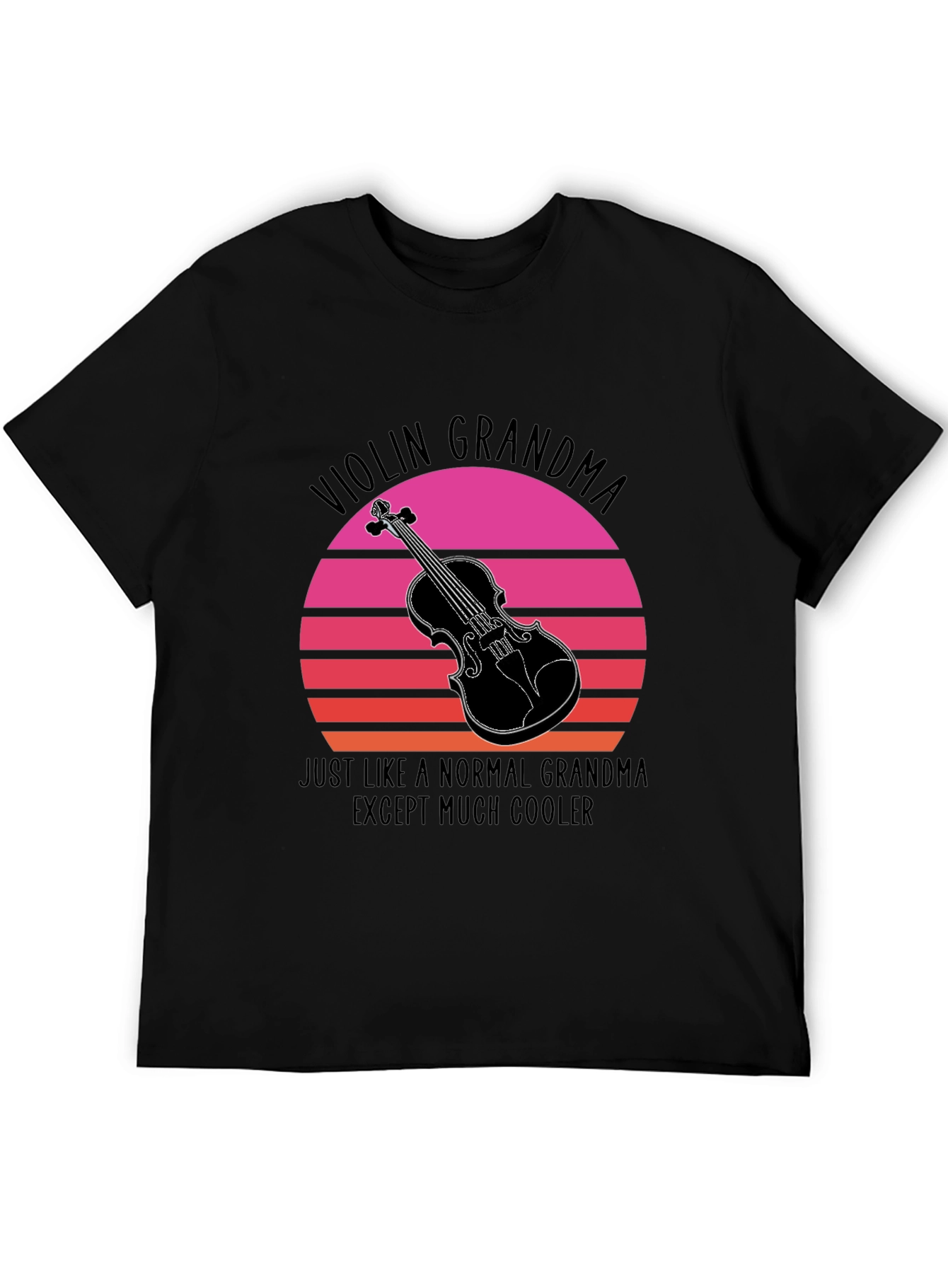 Violin Grandma T-Shirt - Cool Musician Tee
