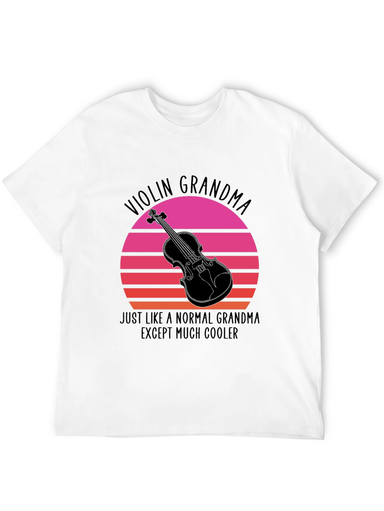Violin Grandma T-Shirt - Cool Musician Tee