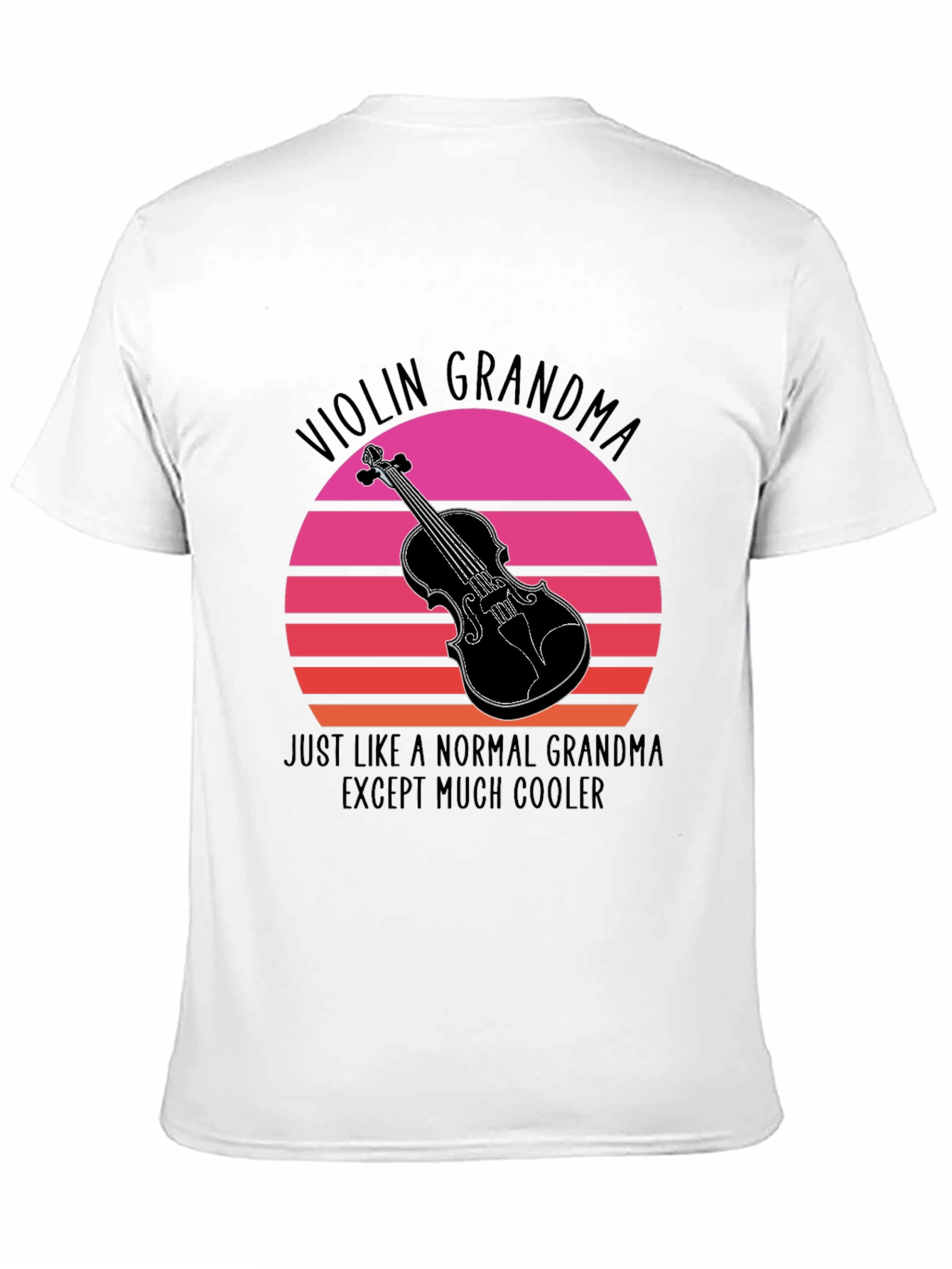 Violin Grandma T-Shirt - Cool Musician Tee