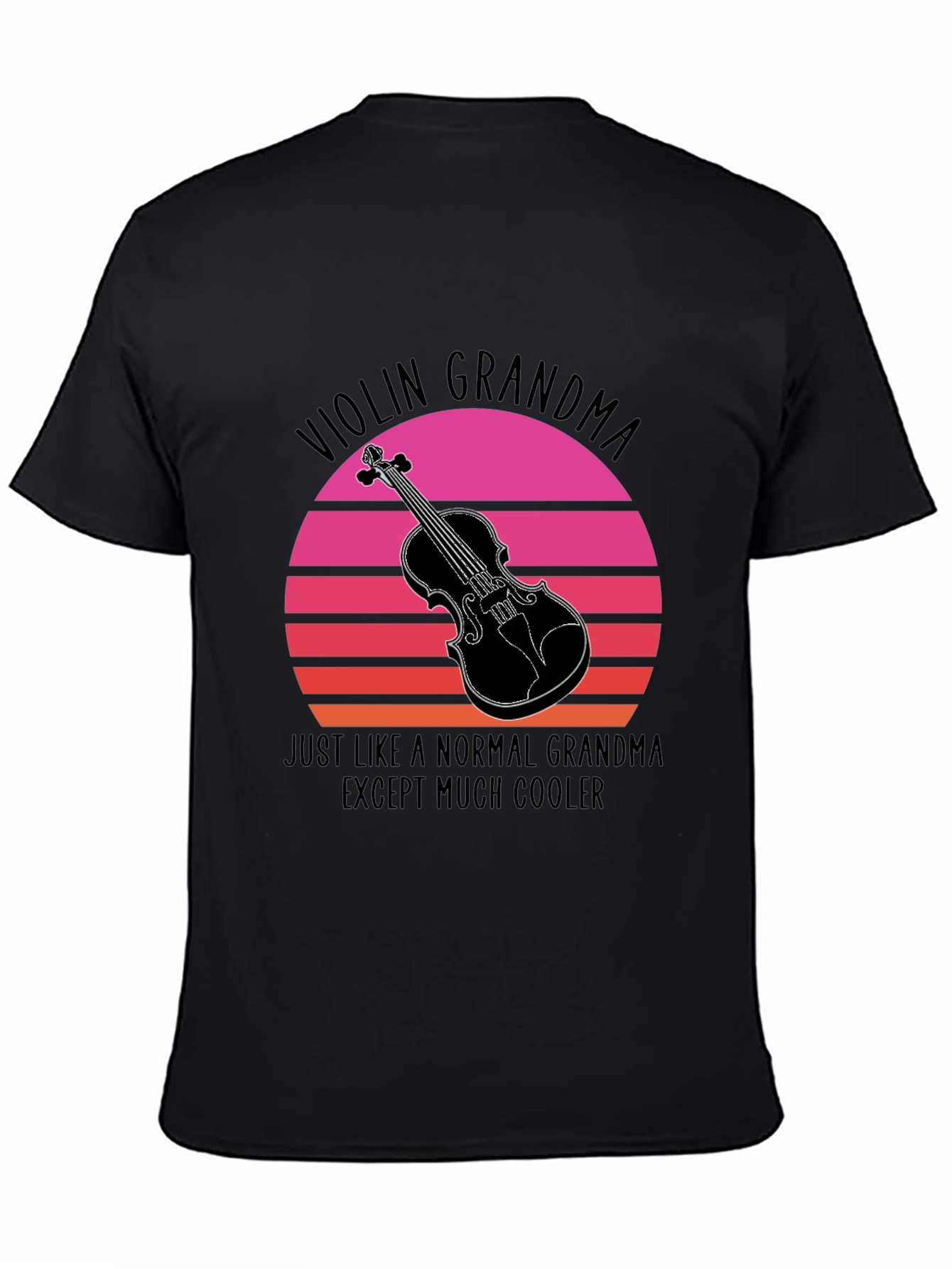 Violin Grandma T-Shirt - Cool Musician Tee