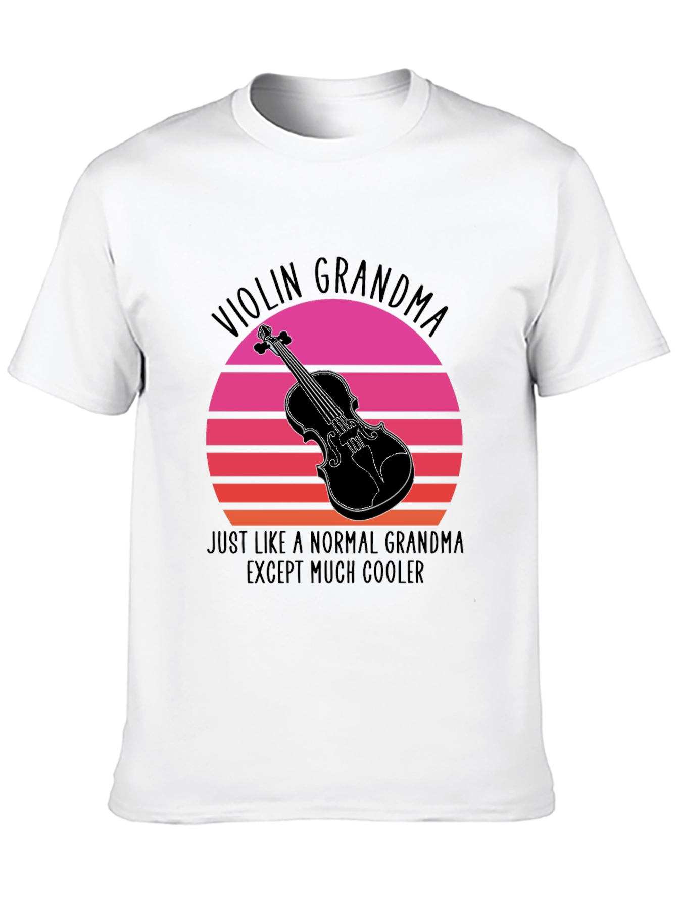 Violin Grandma T-Shirt - Cool Musician Tee