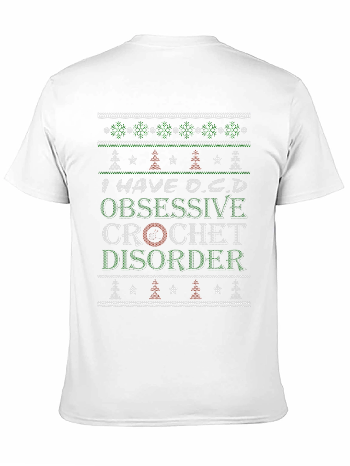 Funny Crochet Obsessive Disorder T-Shirt