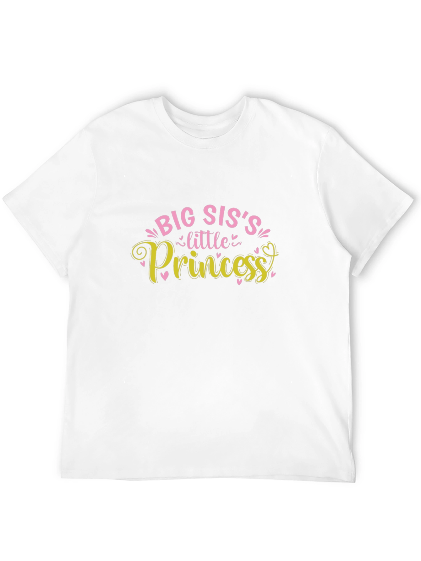 Big Siss Little Princess Graphic T-Shirt