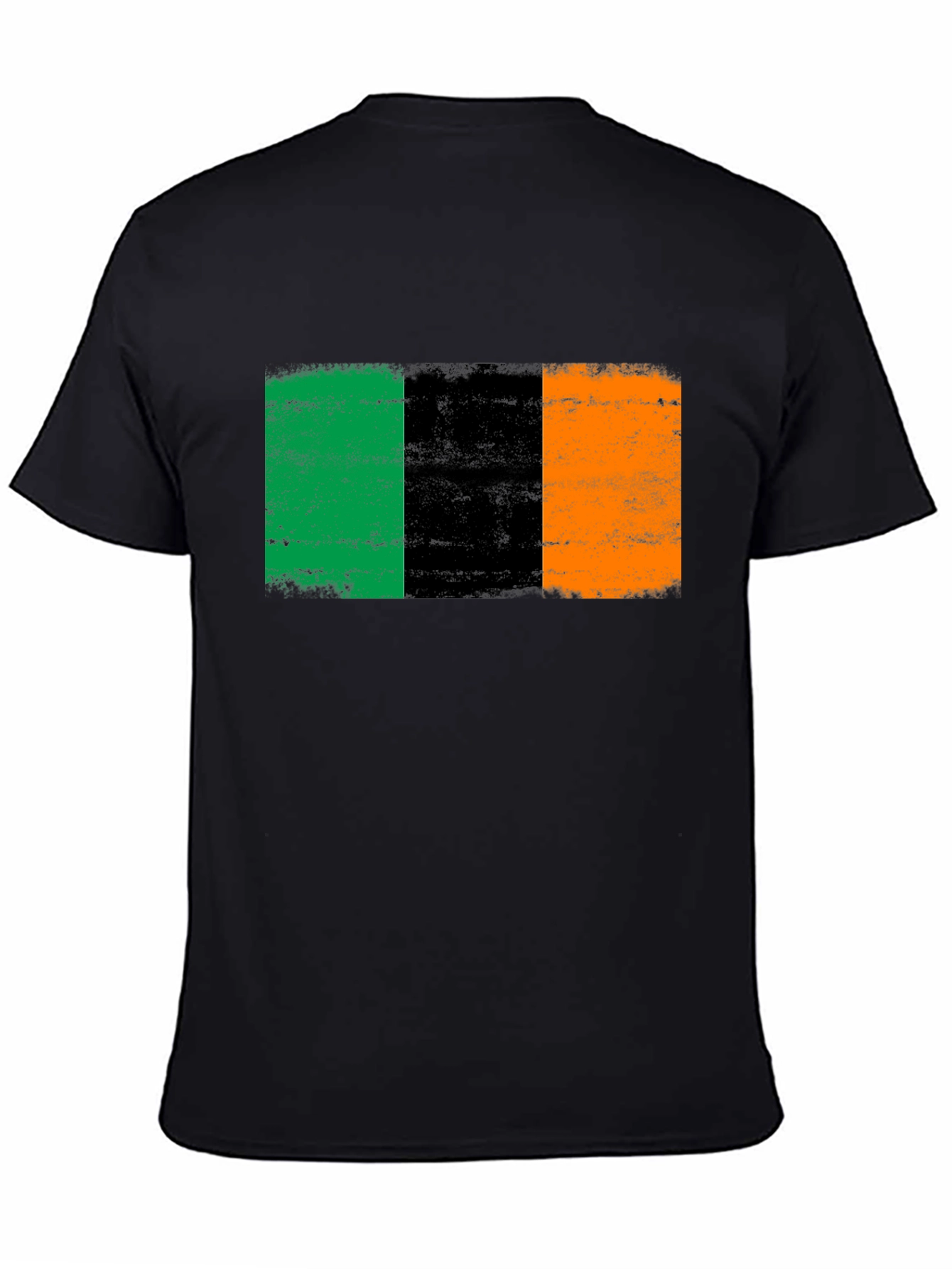 Irish Flag Graphic Tee - Black T-Shirt