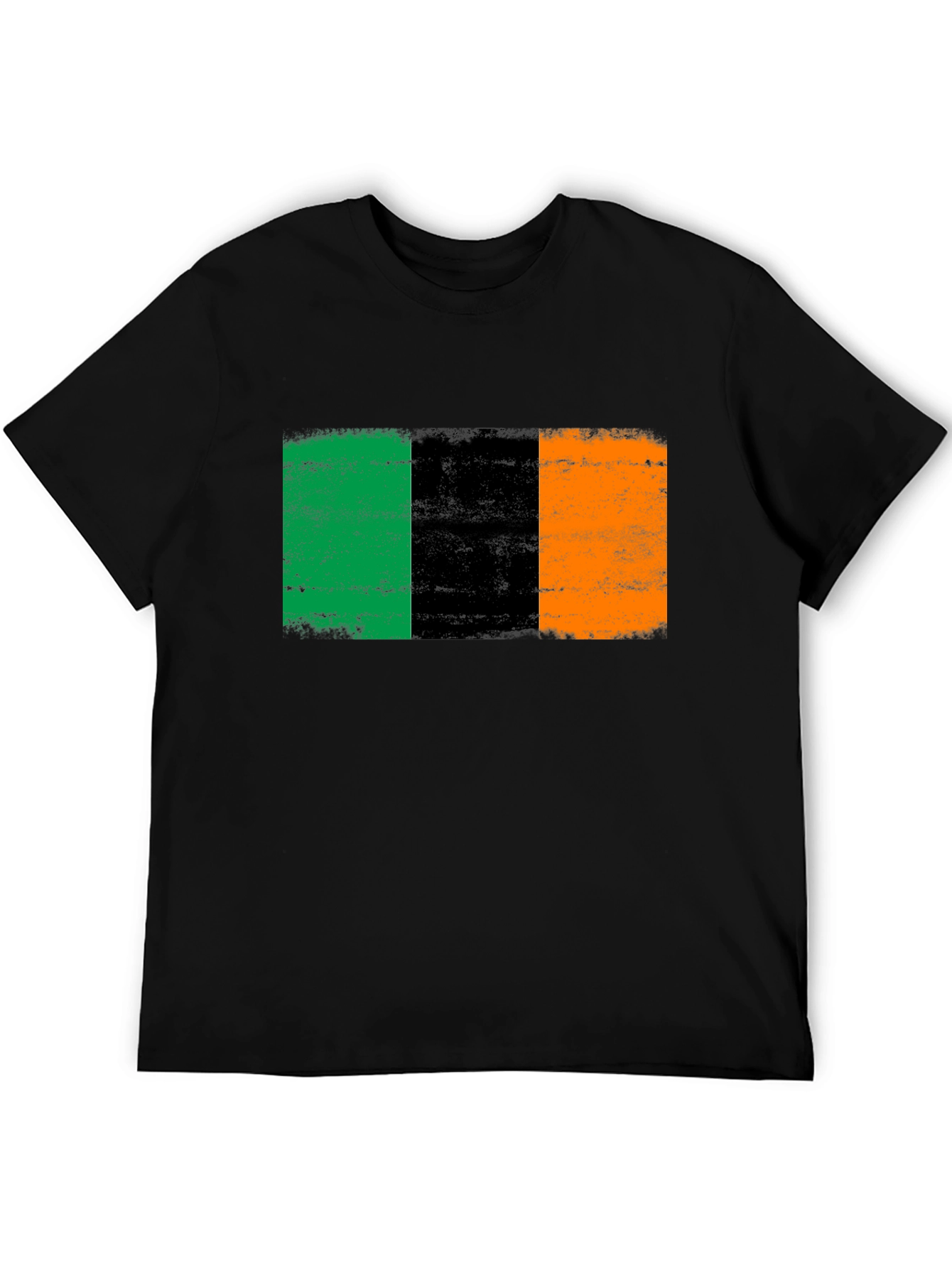 Irish Flag Graphic Tee - Black T-Shirt