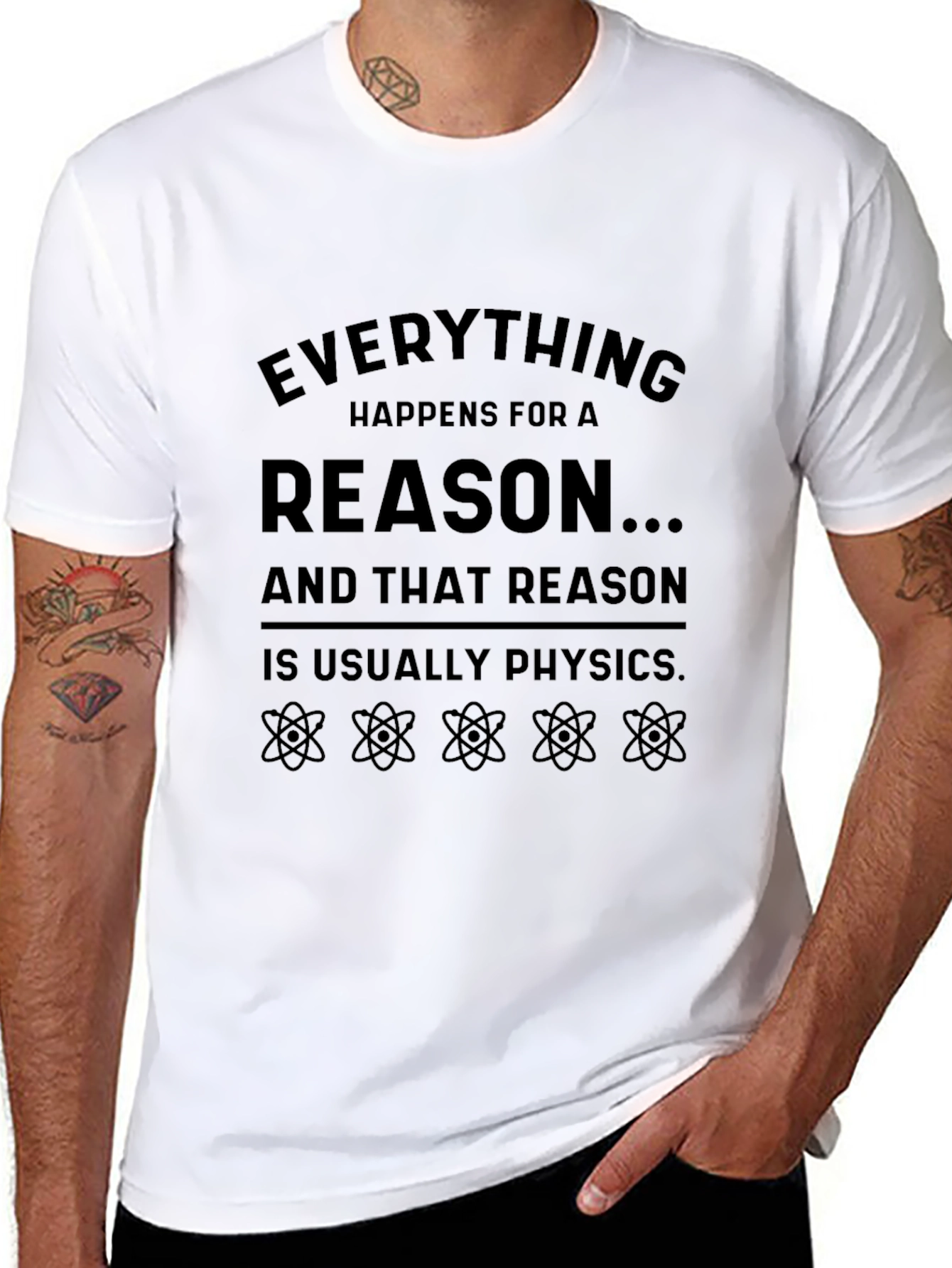Physics Reason T-Shirt - Funny Science Tee