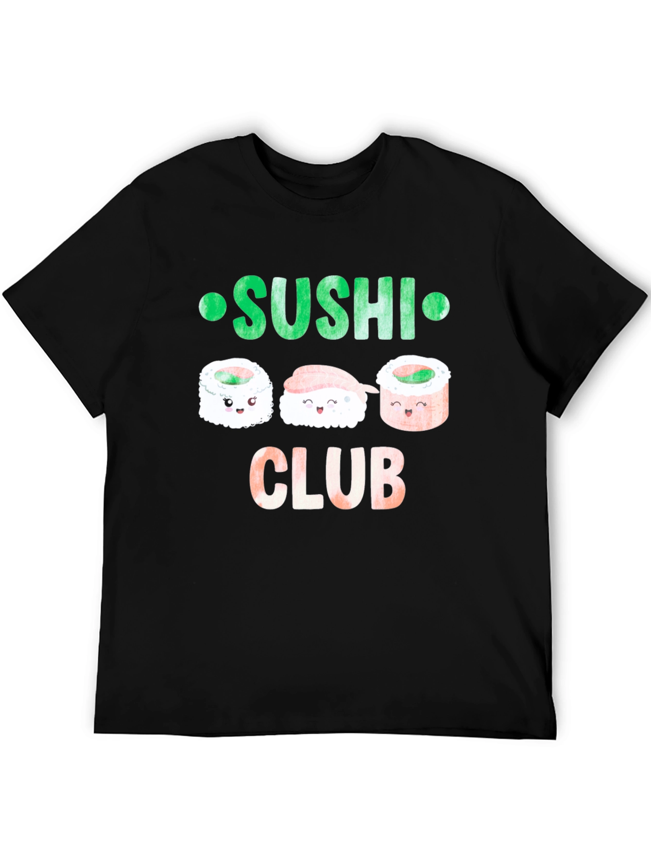 Sushi Club T-Shirt - Kawaii Food Tee