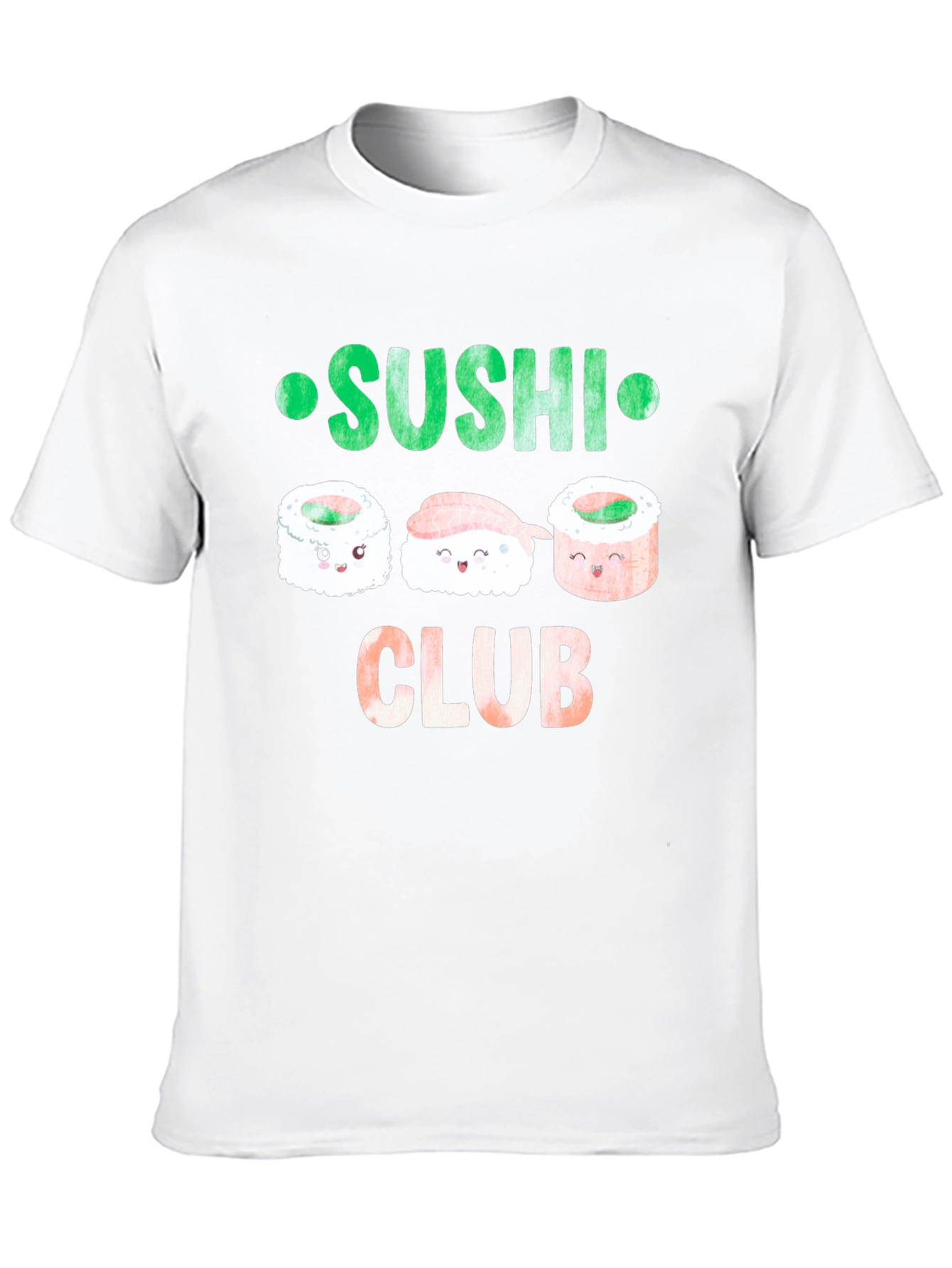 Sushi Club T-Shirt - Kawaii Food Tee