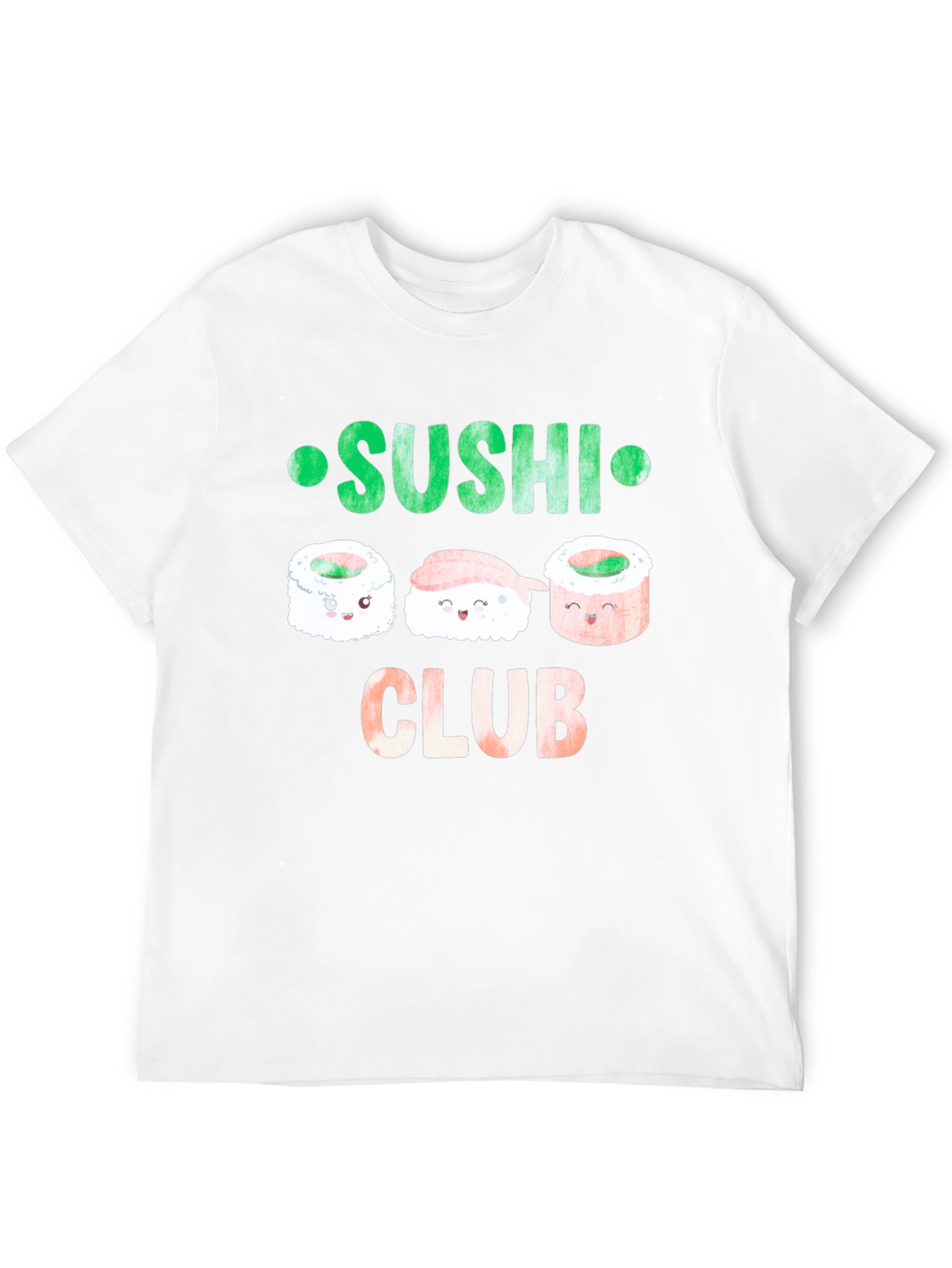 Sushi Club T-Shirt - Kawaii Food Tee