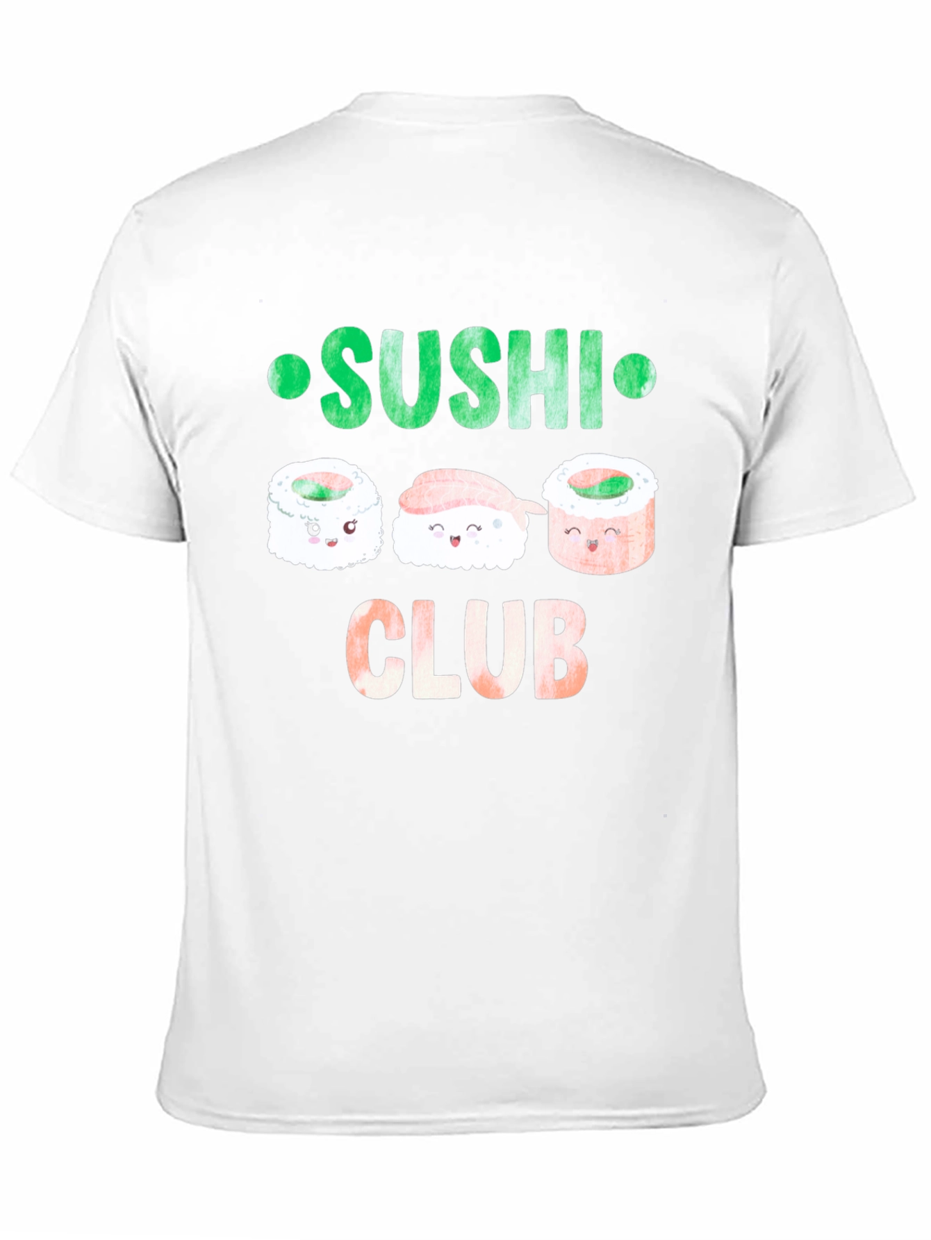 Sushi Club T-Shirt - Kawaii Food Tee