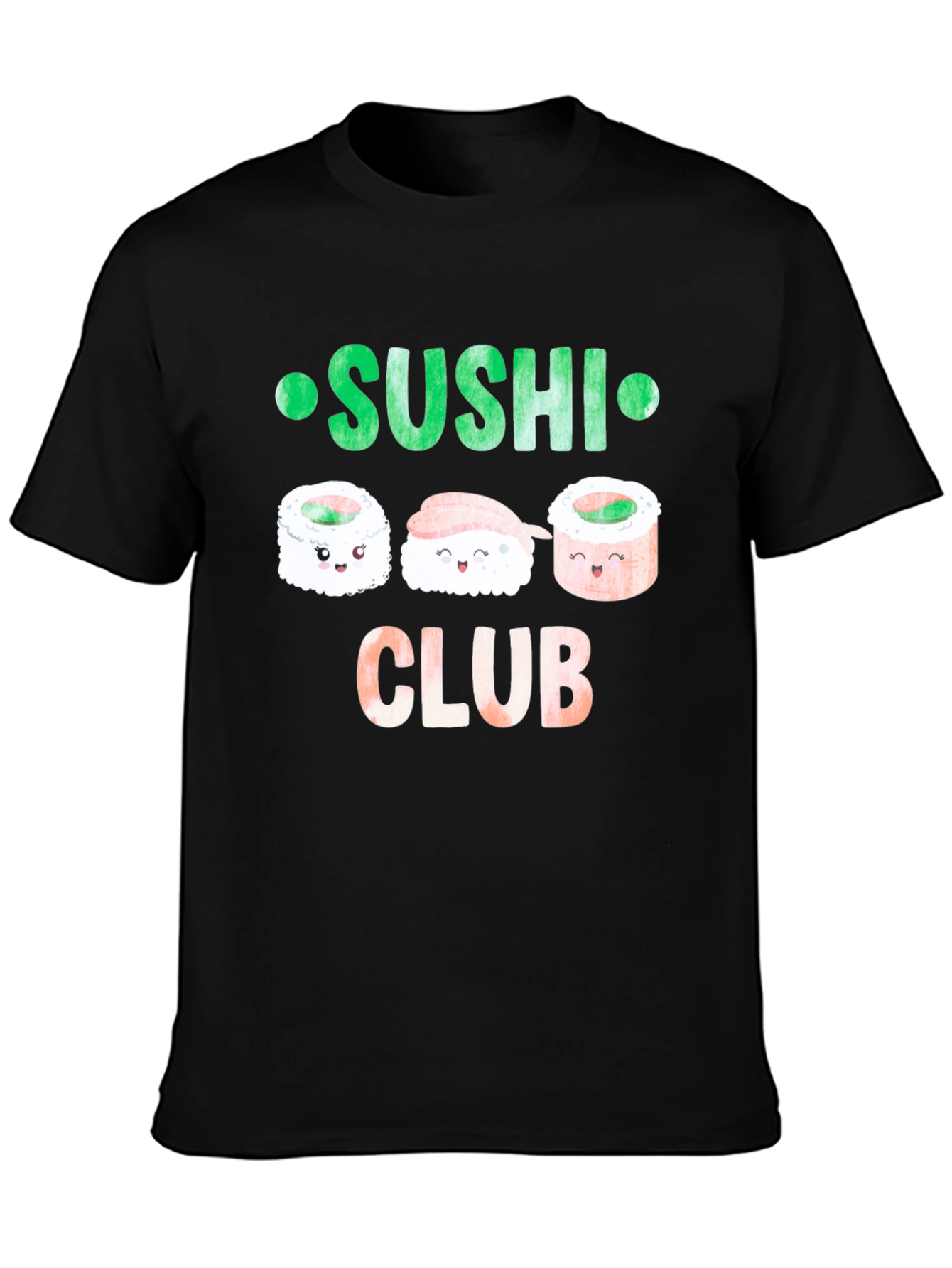 Sushi Club T-Shirt - Kawaii Food Tee