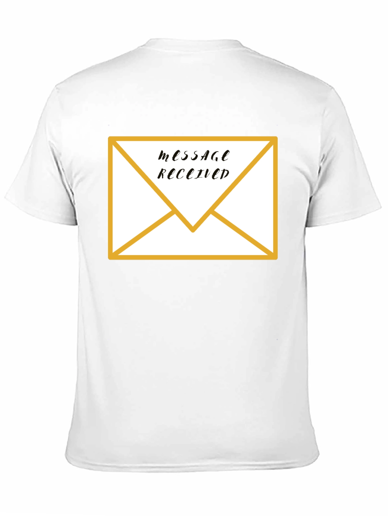 Message Received T-Shirt: Fun Trendy Graphic Tee