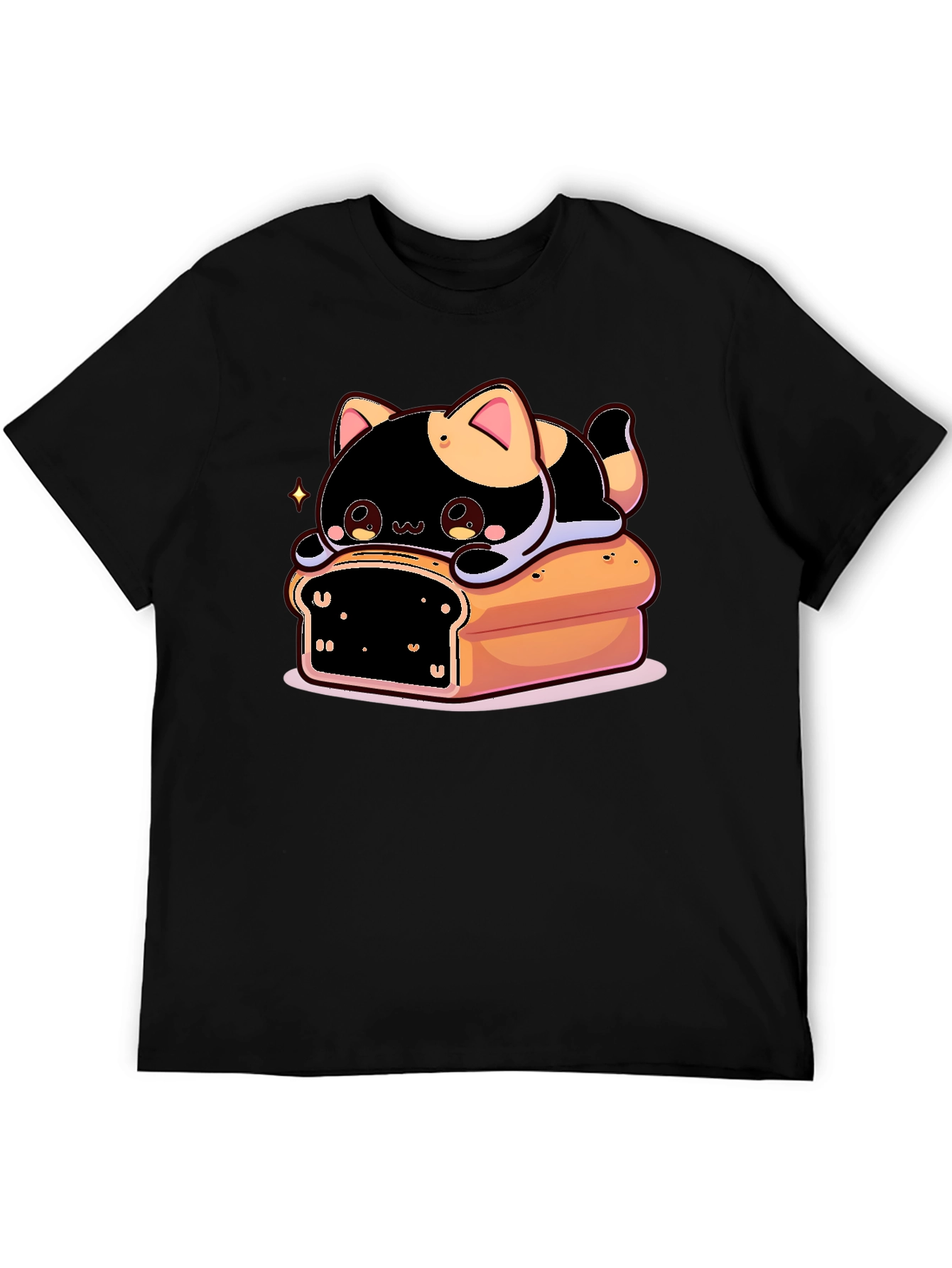 Cute Cat on Bread T-Shirt