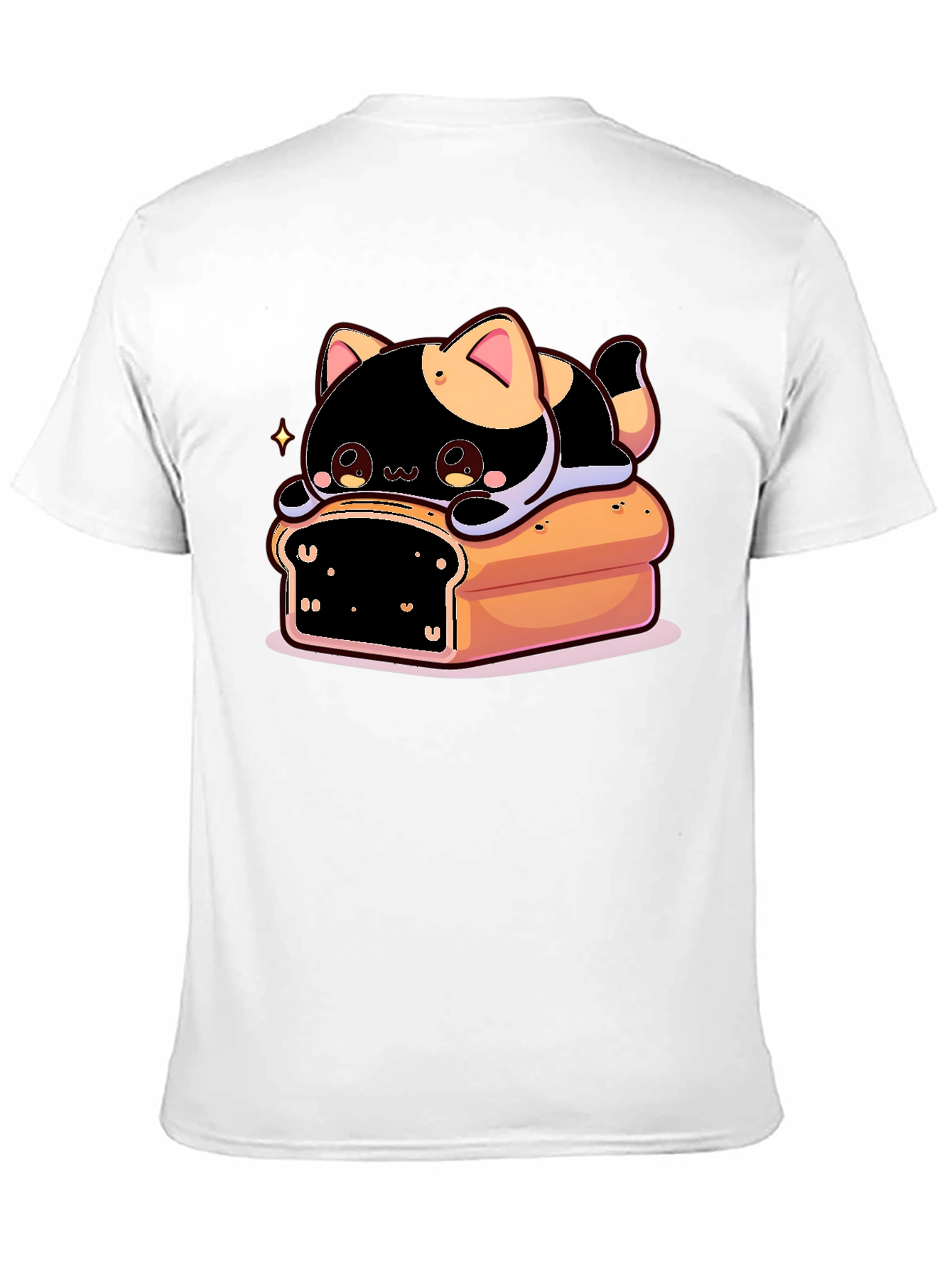 Cute Cat on Bread T-Shirt