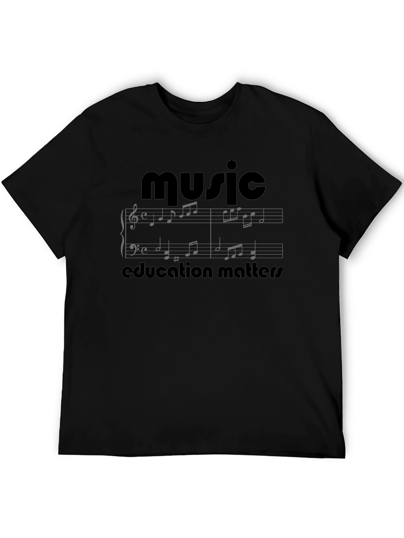 Music Education Matters Black T-Shirt