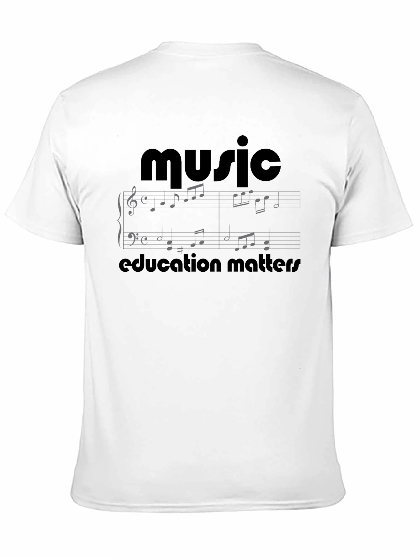 Music Education Matters Black T-Shirt